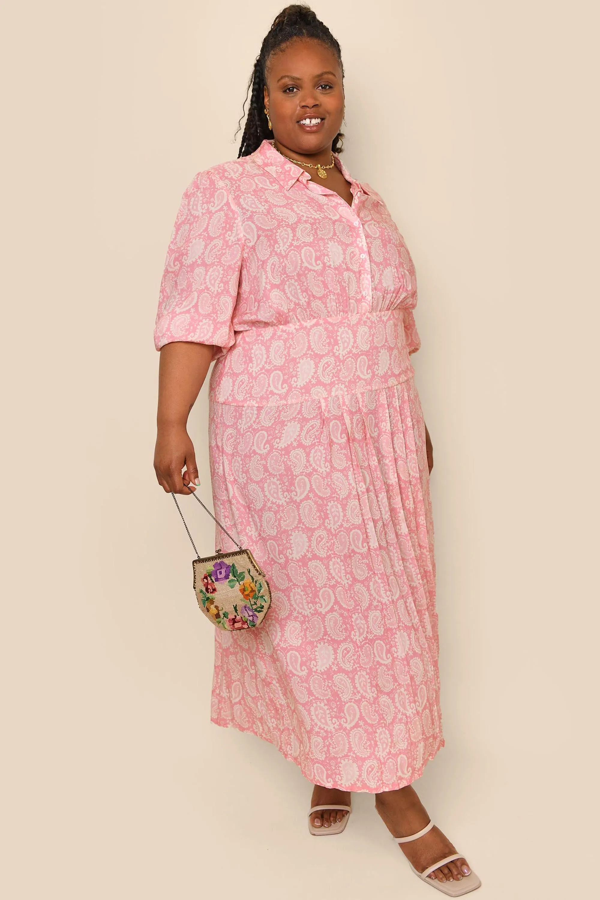Izzy - Paisley Pink sold by RIXO product image thumbnail 4