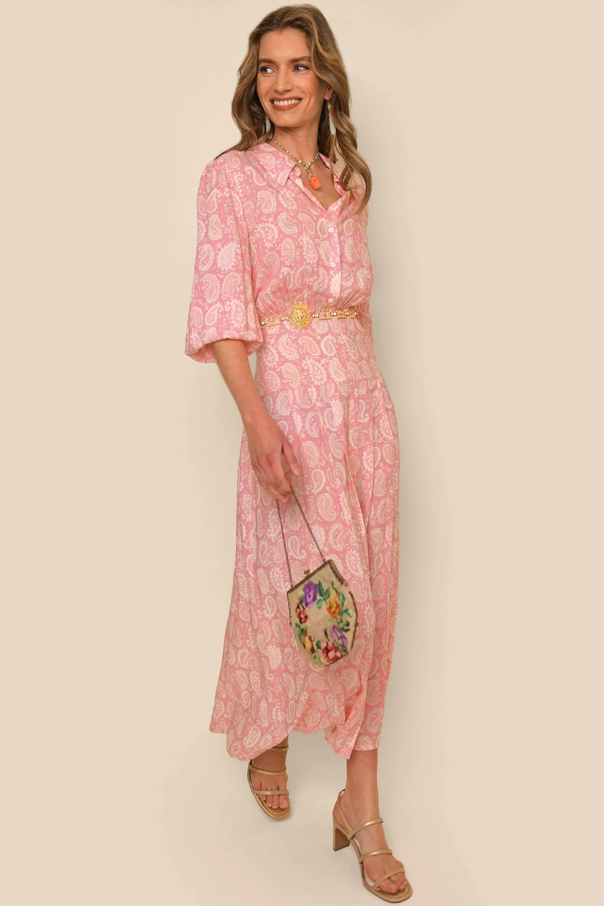 Izzy - Paisley Pink sold by RIXO product image thumbnail 2