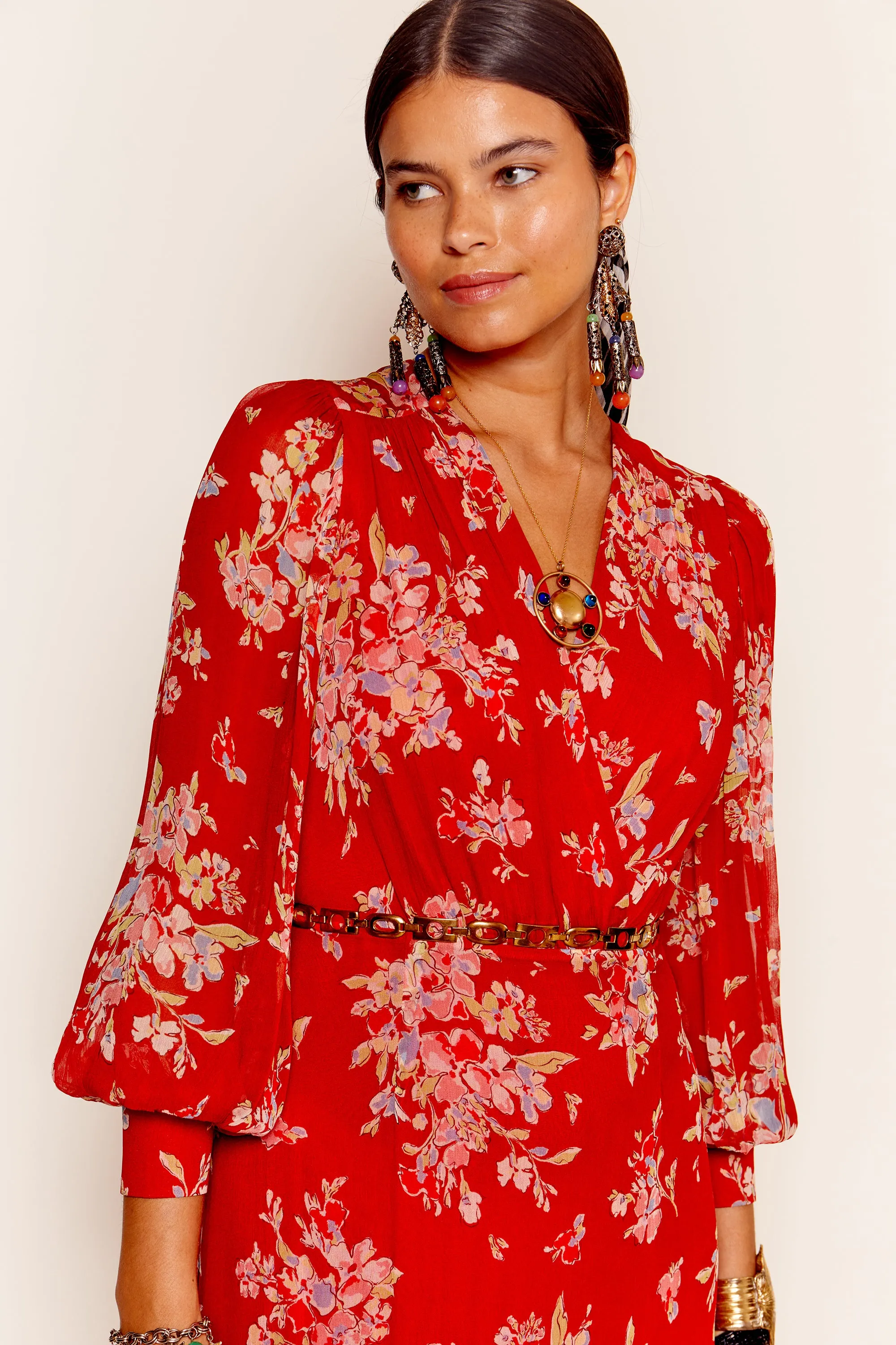 Elsie - Bouquet Floral Merlot sold by RIXO product image thumbnail 2