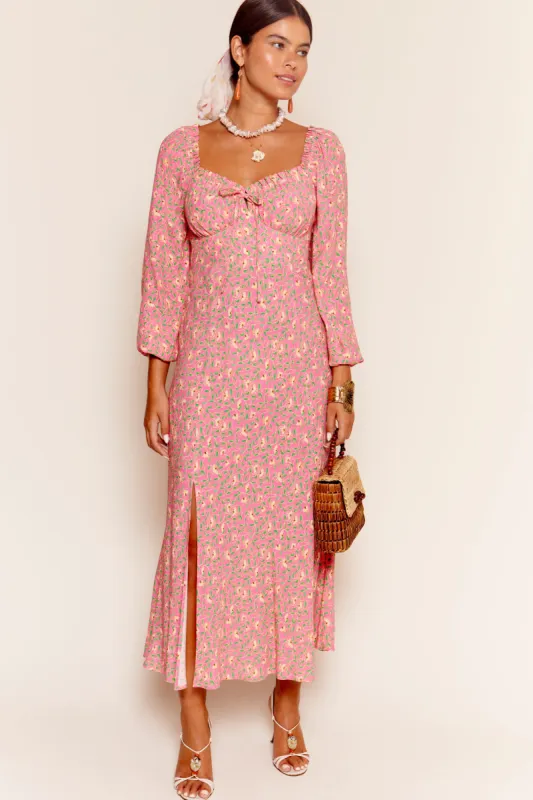 olimani - lily trail peach blossom sold by RIXO