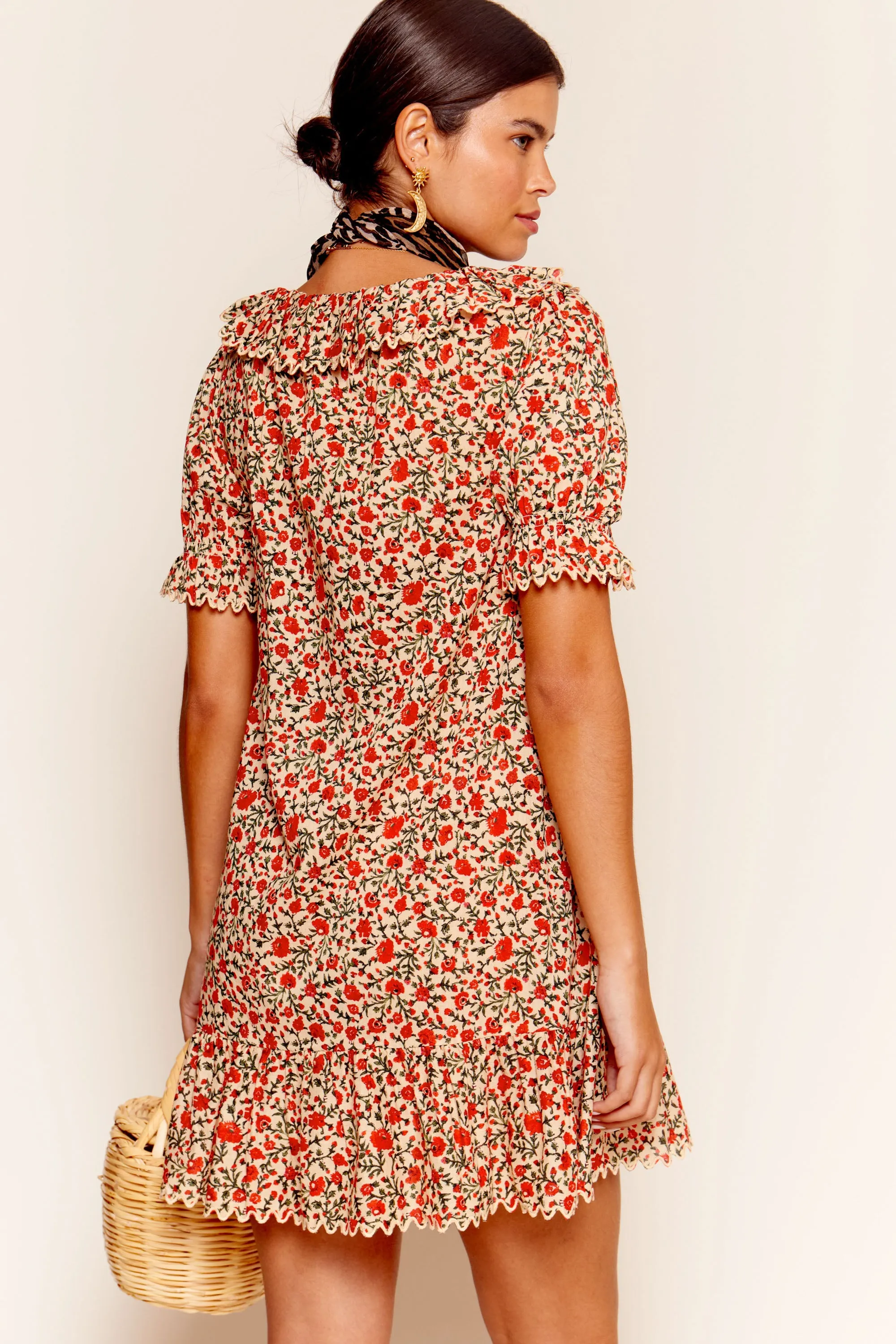 Elen - Ditsy Trail Cream sold by RIXO product image thumbnail 4