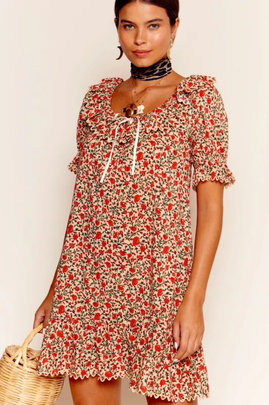 Elen - Ditsy Trail Cream sold by RIXO