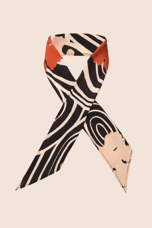 Alexa - Swirl Daisy Black made by RIXO