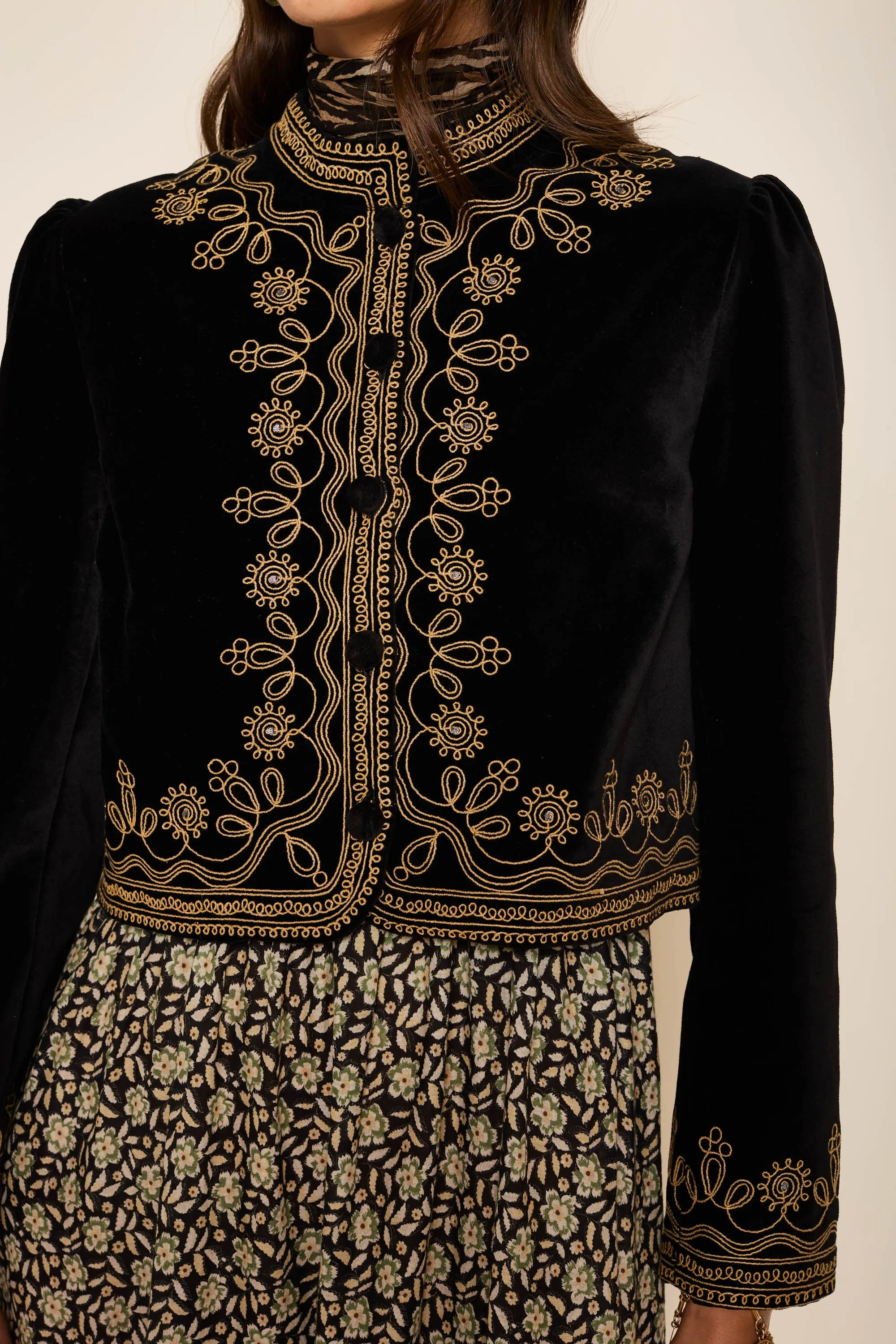 Denver - Soutache Black sold by RIXO product image thumbnail 4