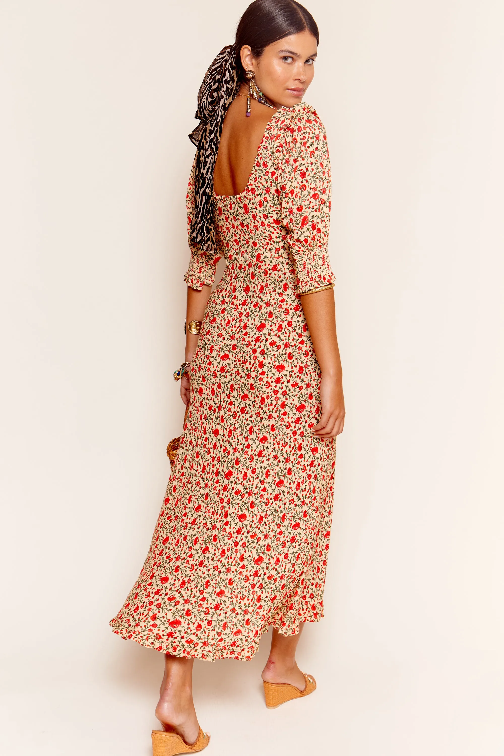 Sathya - Ditsy Trail Cream sold by RIXO product image thumbnail 4