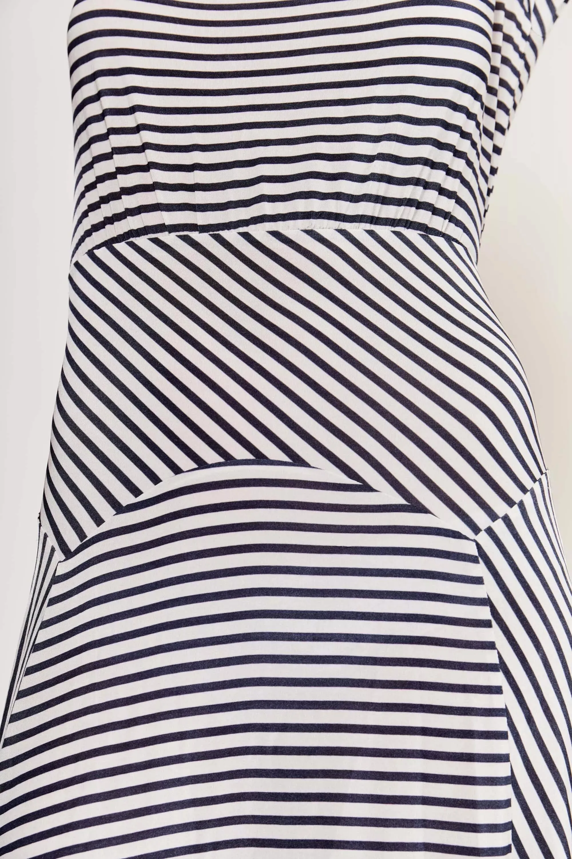 Cerise - Riviera Stripe Navy sold by RIXO product image thumbnail 4