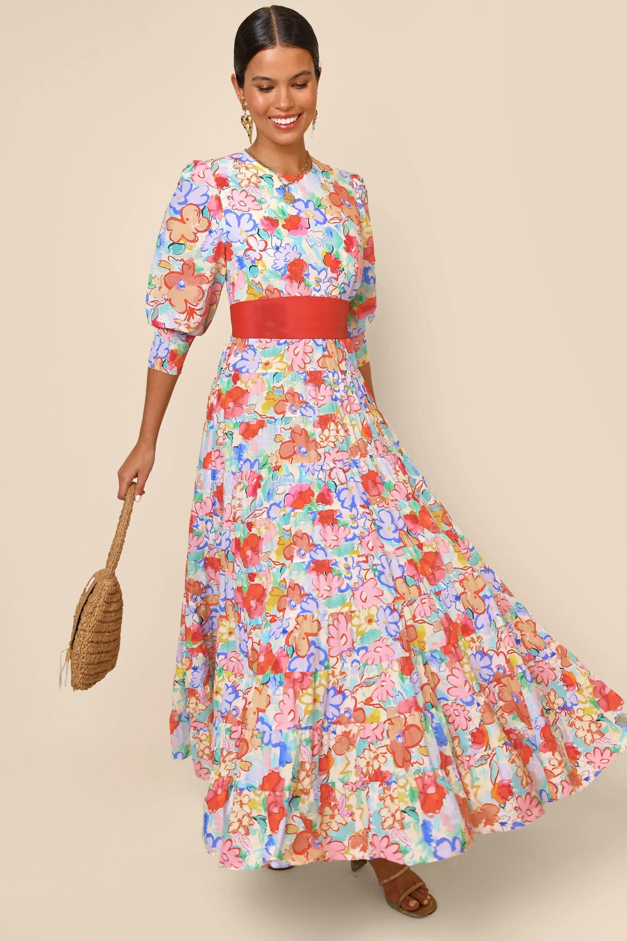 Kristen - Floral Multi sold by RIXO product image thumbnail 2