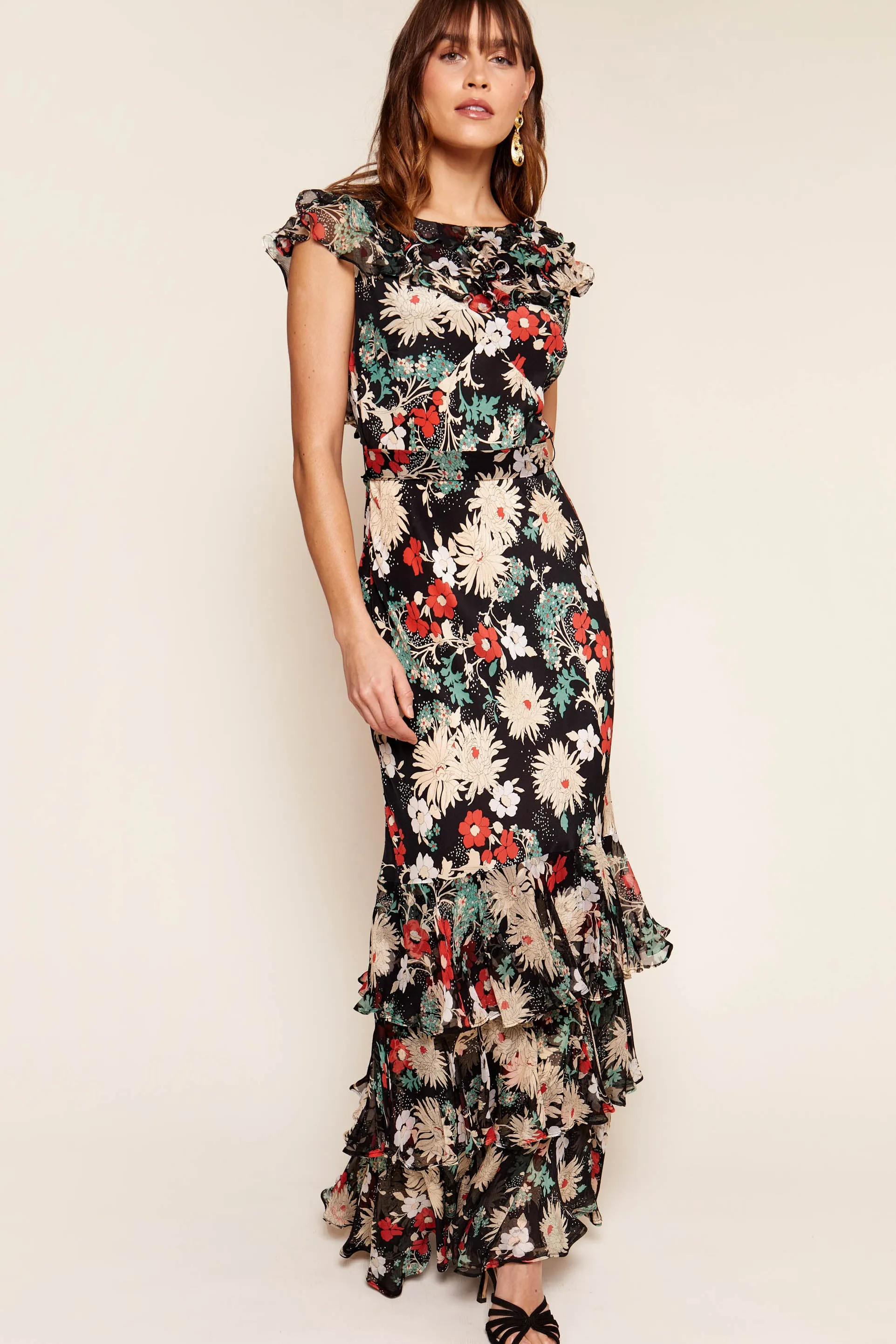 rio - french floral black sold by RIXO product image thumbnail 3