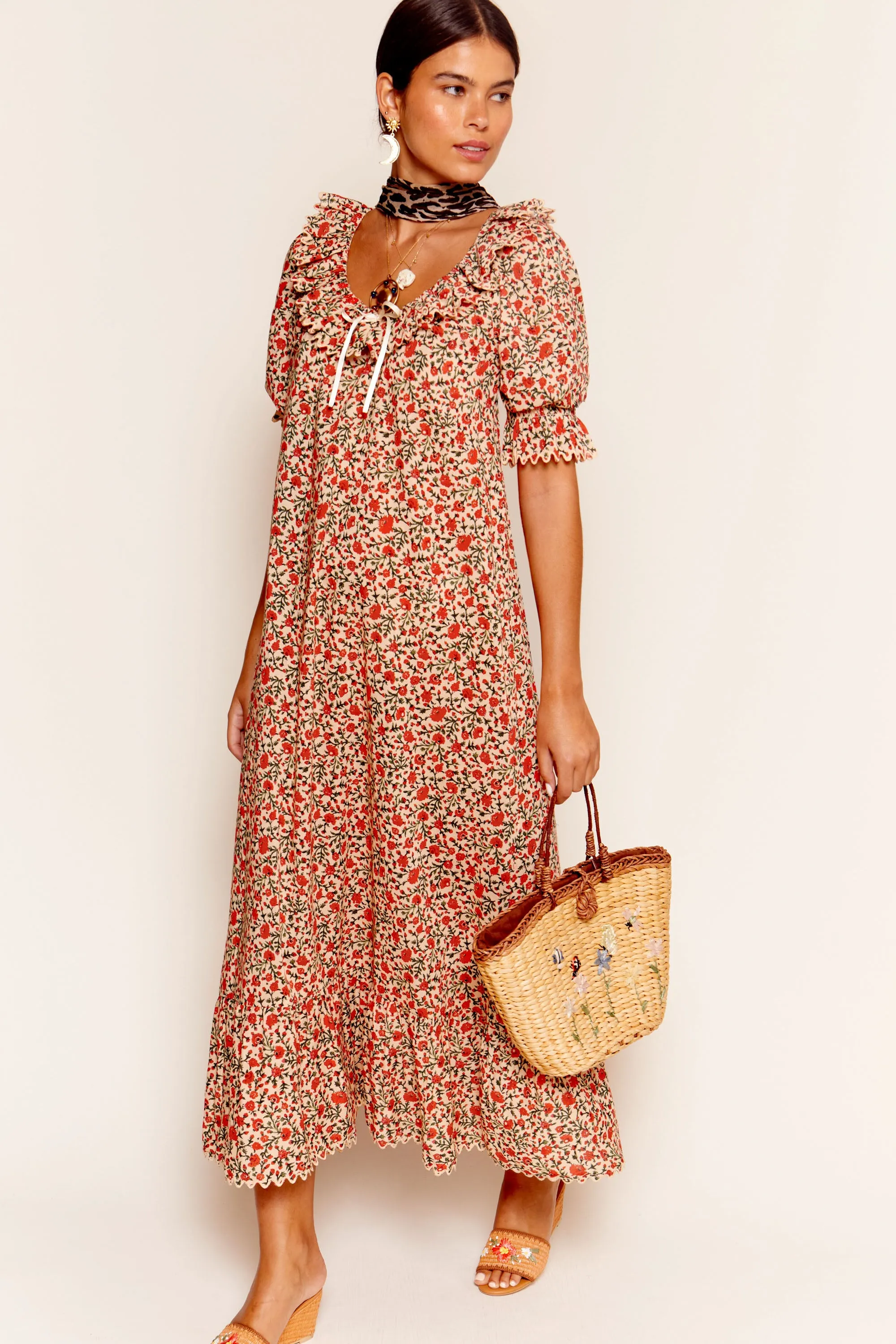 Aprilia - Ditsy Trail Cream sold by RIXO