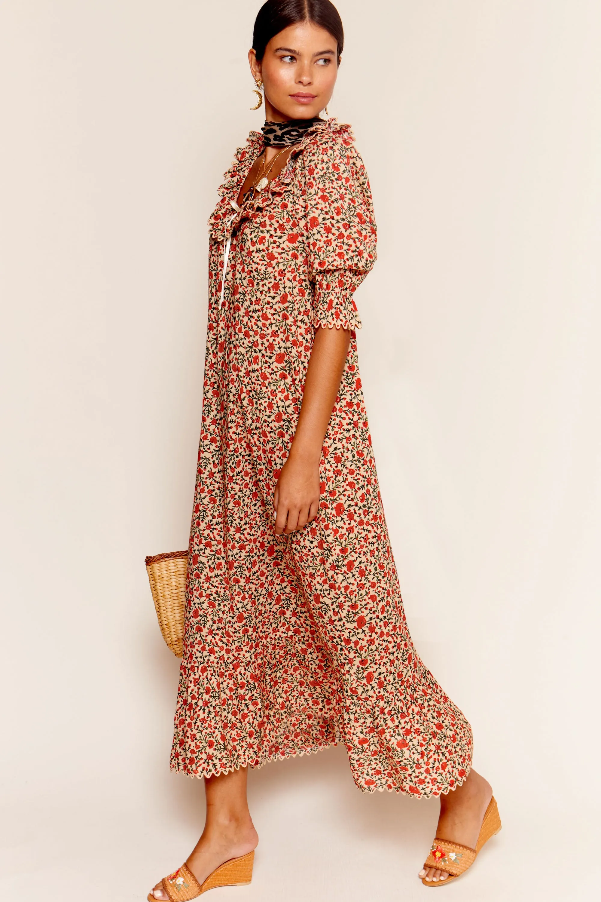 Aprilia - Ditsy Trail Cream sold by RIXO product image thumbnail 3