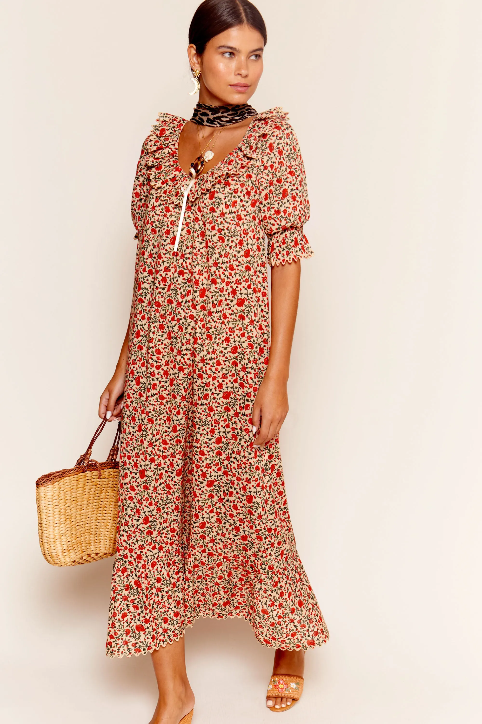 Aprilia - Ditsy Trail Cream sold by RIXO product image thumbnail 2