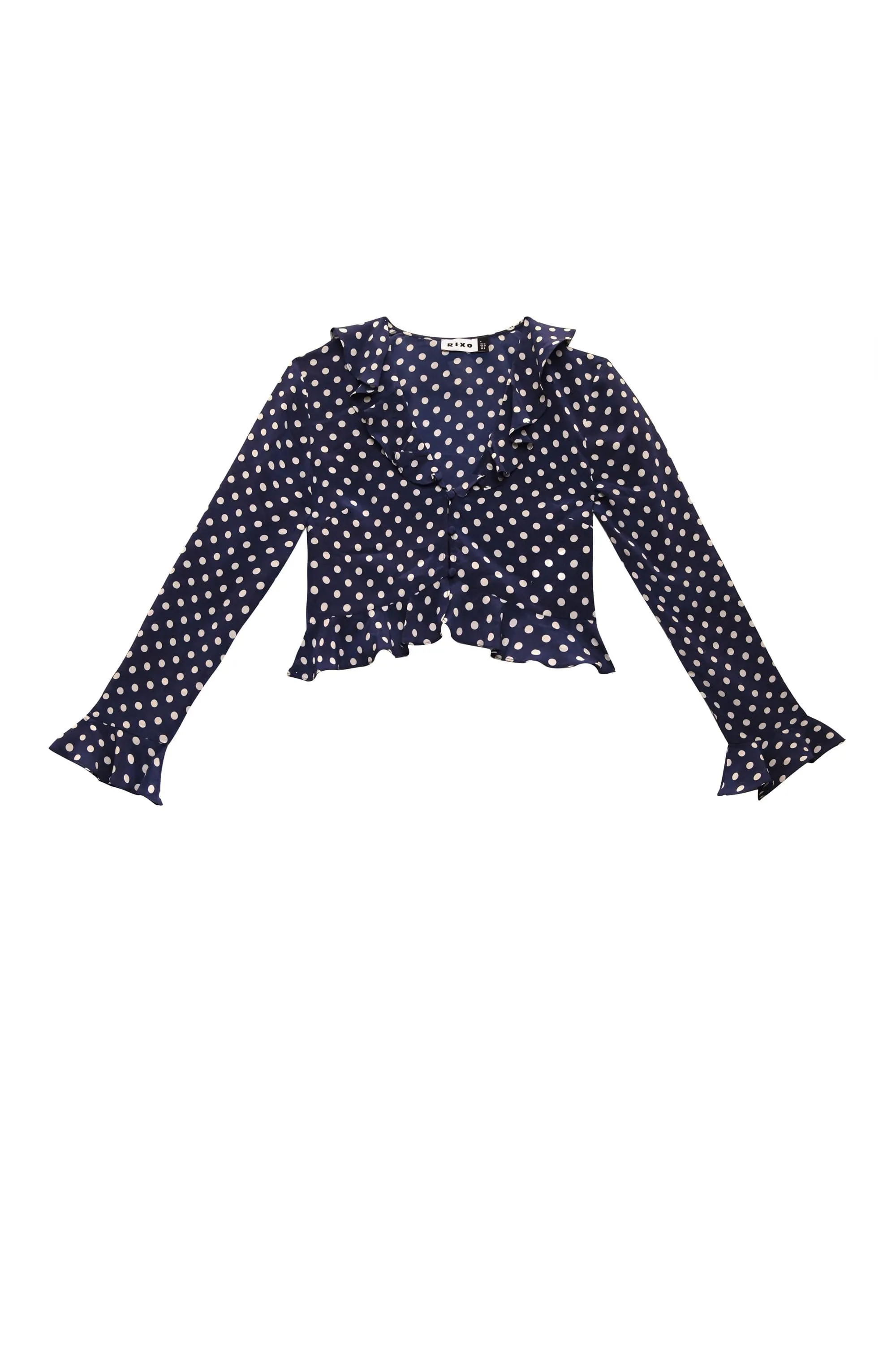 Amaya - Runway Spot Navy sold by RIXO product image thumbnail 5