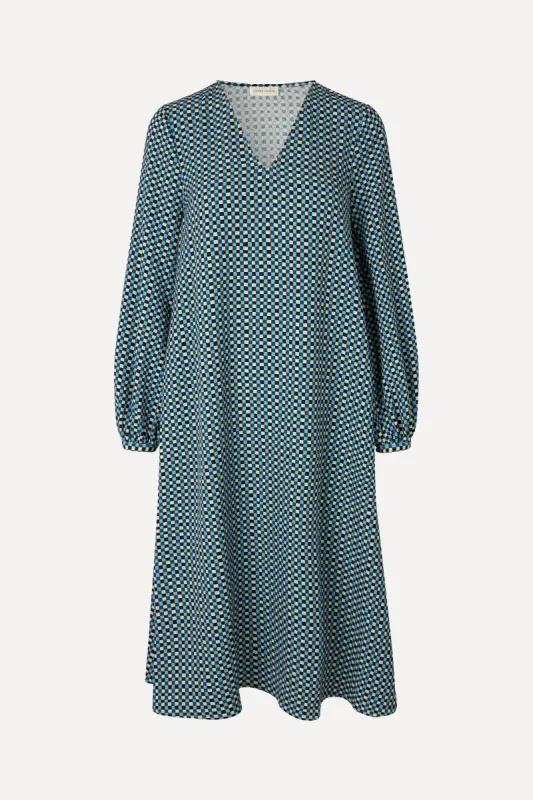 Nini Dress - Mini Check sold by STINE GOYA