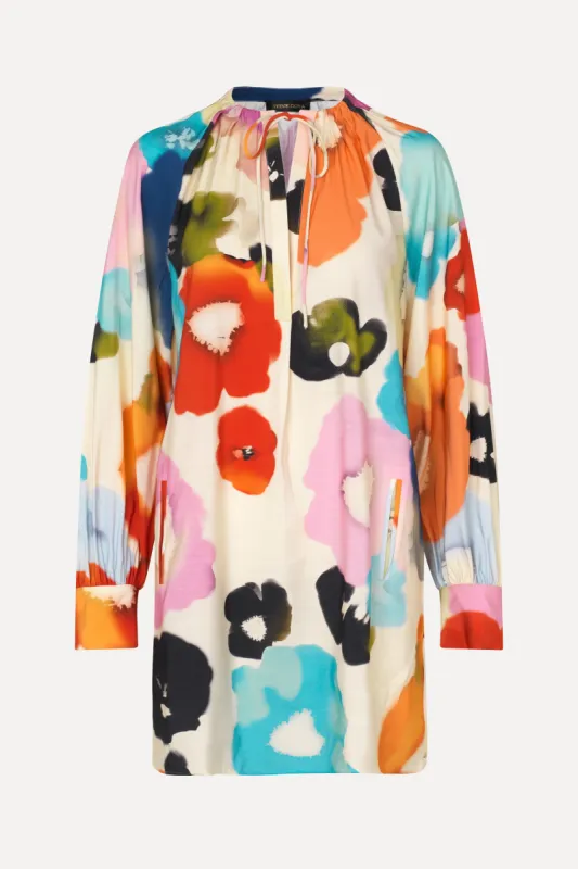 Dounya Dress - Tie Dye Floral Day sold by STINE GOYA