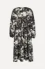 Veroma Dress - Metalized Peonies sold by STINE GOYA