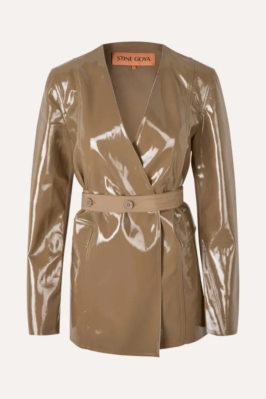 SGPau Jacket - Coffee Brown sold by STINE GOYA