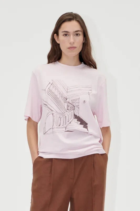 Short Sleeve T-shirt - Staircase sold by STINE GOYA