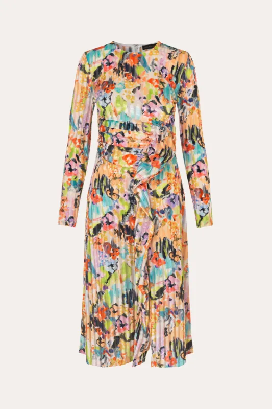 Gianni Dress - Abstract Floral sold by STINE GOYA