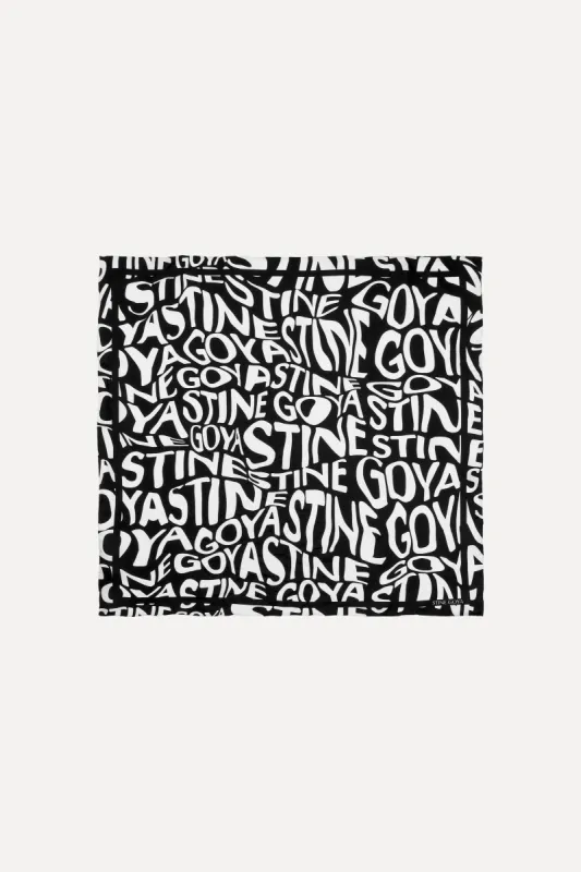 SGYumma Scarf - Liquified Logo sold by STINE GOYA