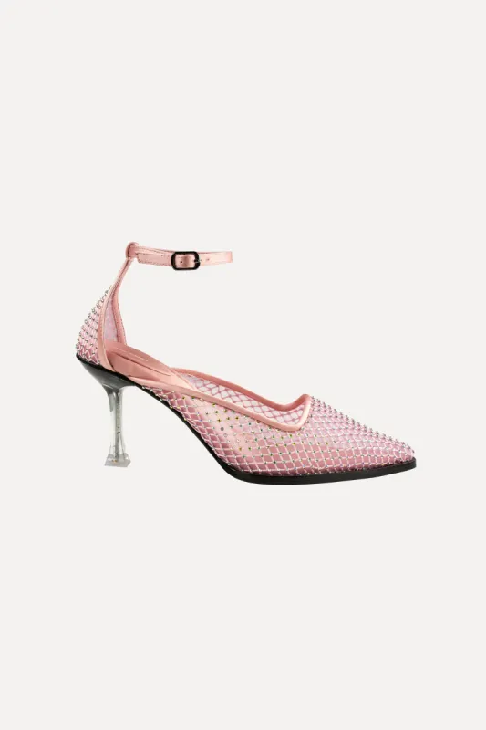 Crystal Heels - Rose Quartz sold by STINE GOYA