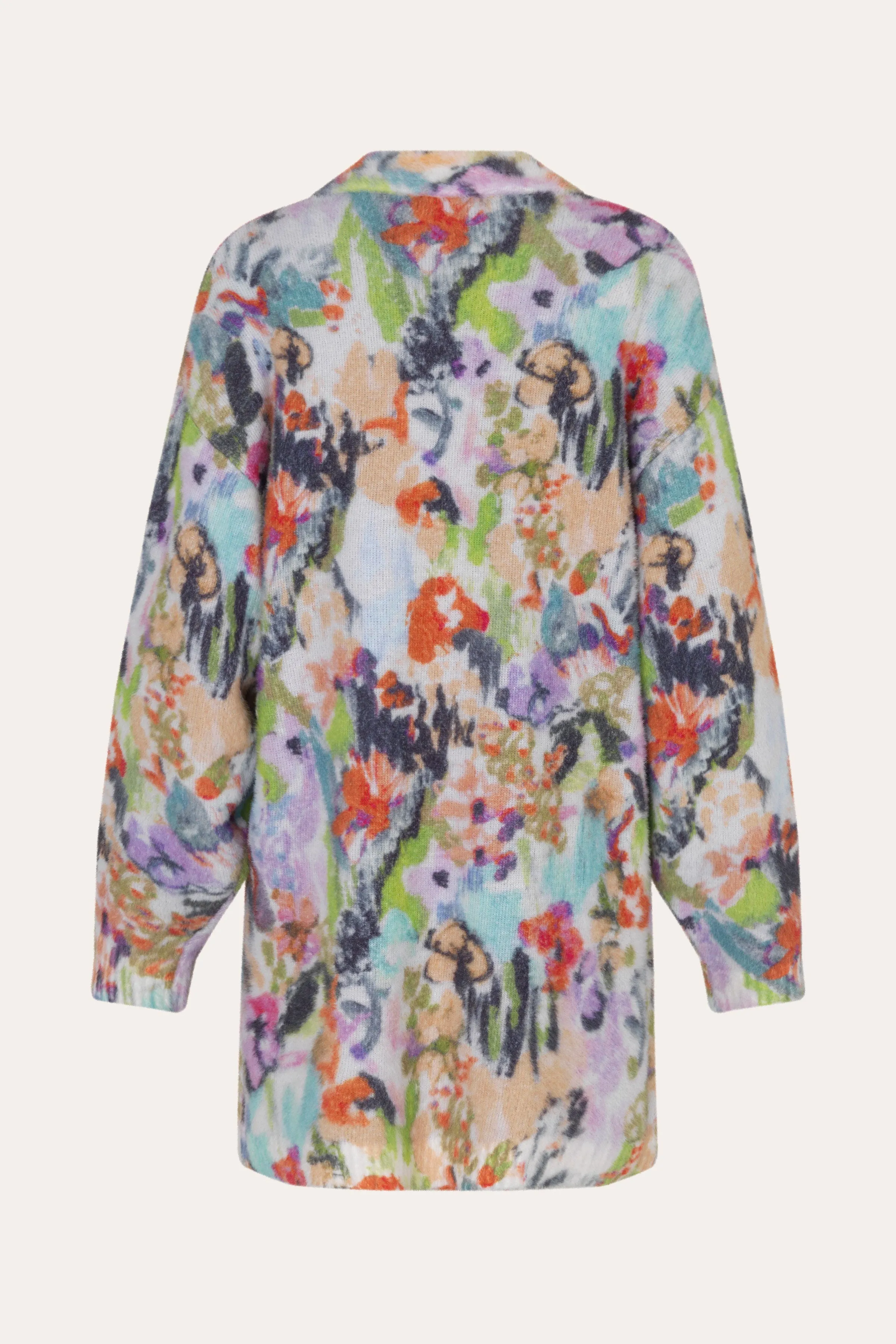 Vega Cardigan - Abstract Floral sold by STINE GOYA product image thumbnail 2