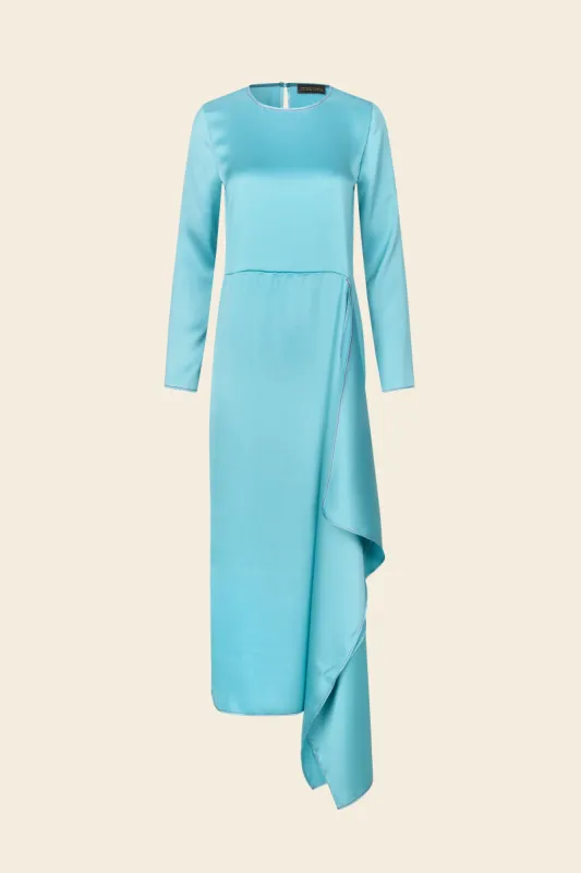 Hudson Dress - Delphinium sold by STINE GOYA