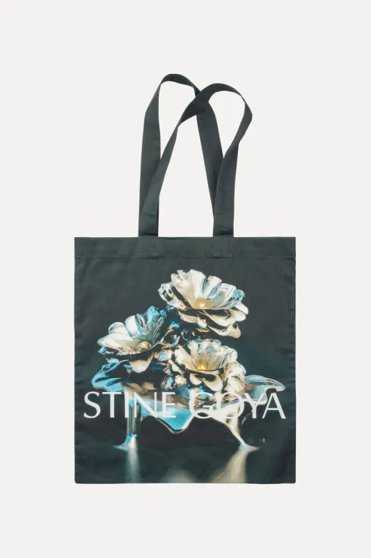 Rita Tote Bag - Peonies In Lava sold by STINE GOYA