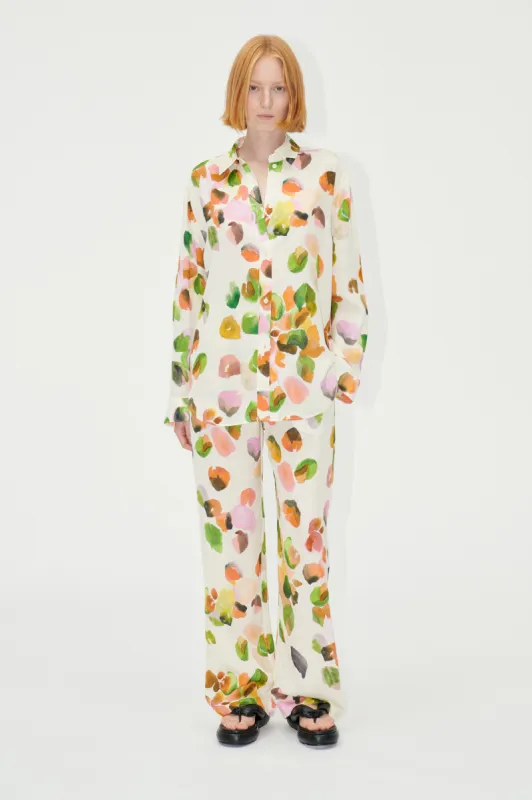 SGFatou Pants - Watercolor Buds sold by STINE GOYA