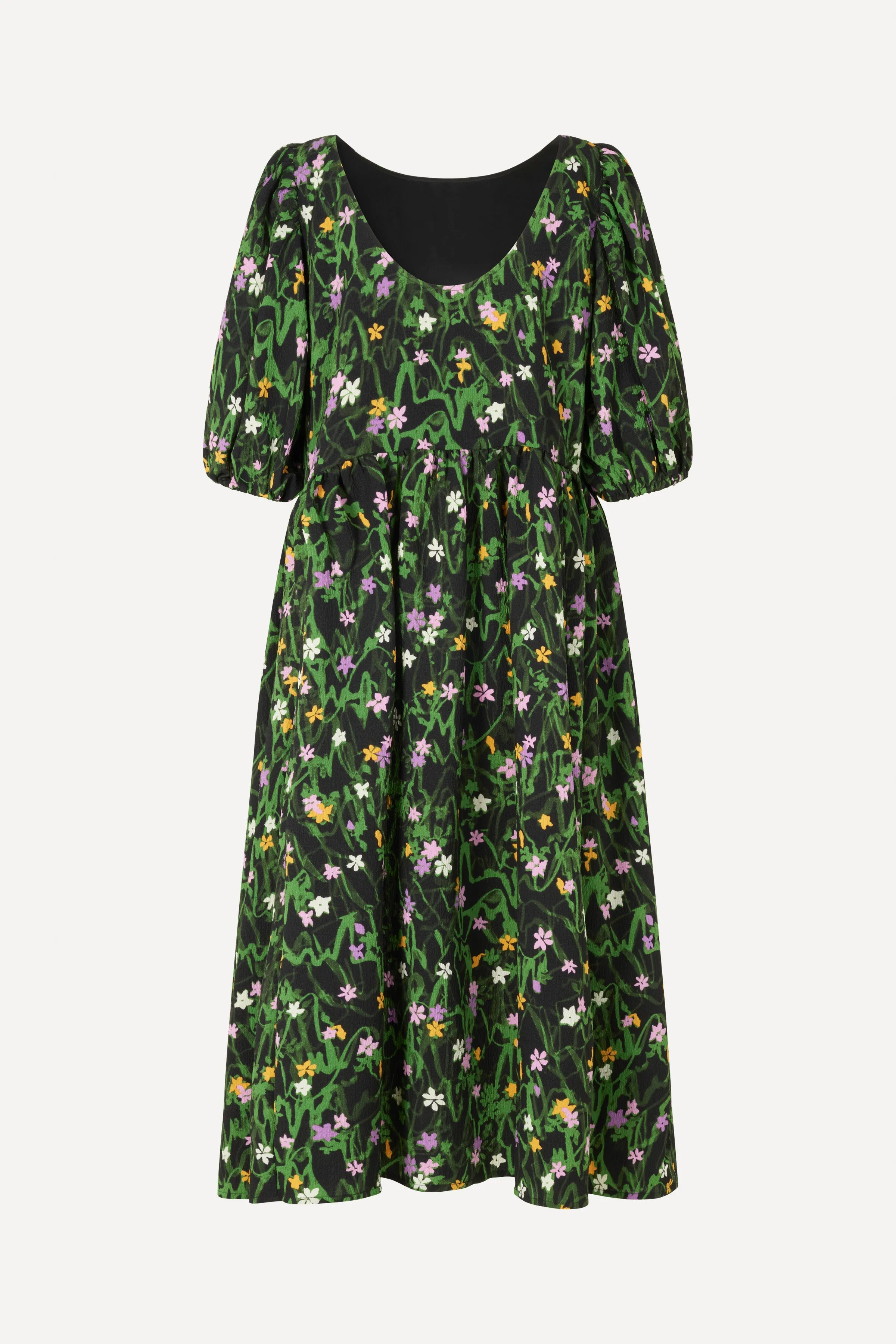 Ursi Dress - Fluor Mini Flowers sold by STINE GOYA product image thumbnail 2