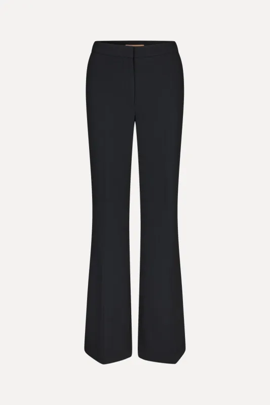 Flared Long Pants - Black sold by STINE GOYA