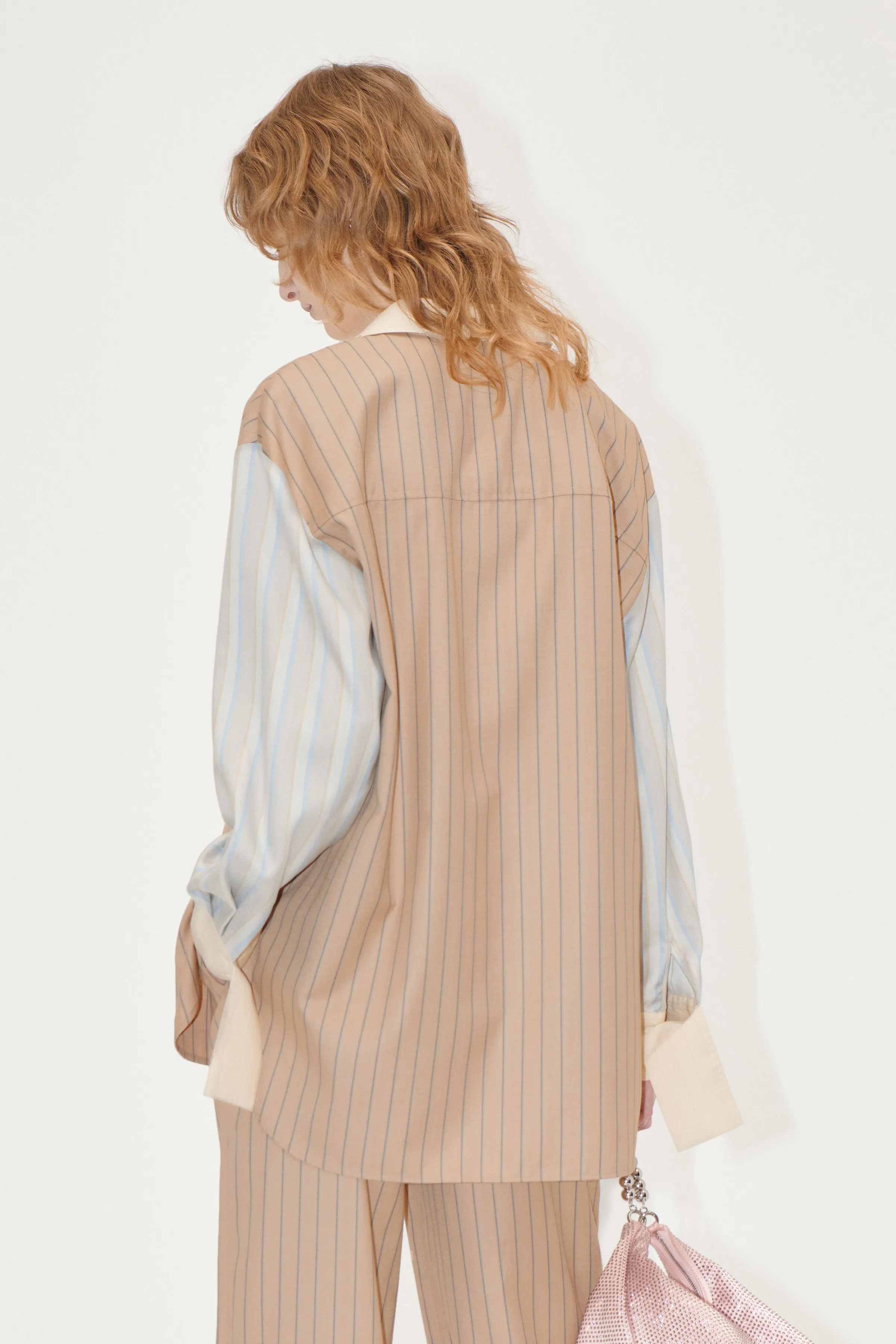 Classic Oversize Shirt - Multi Stripes sold by STINE GOYA product image thumbnail 2