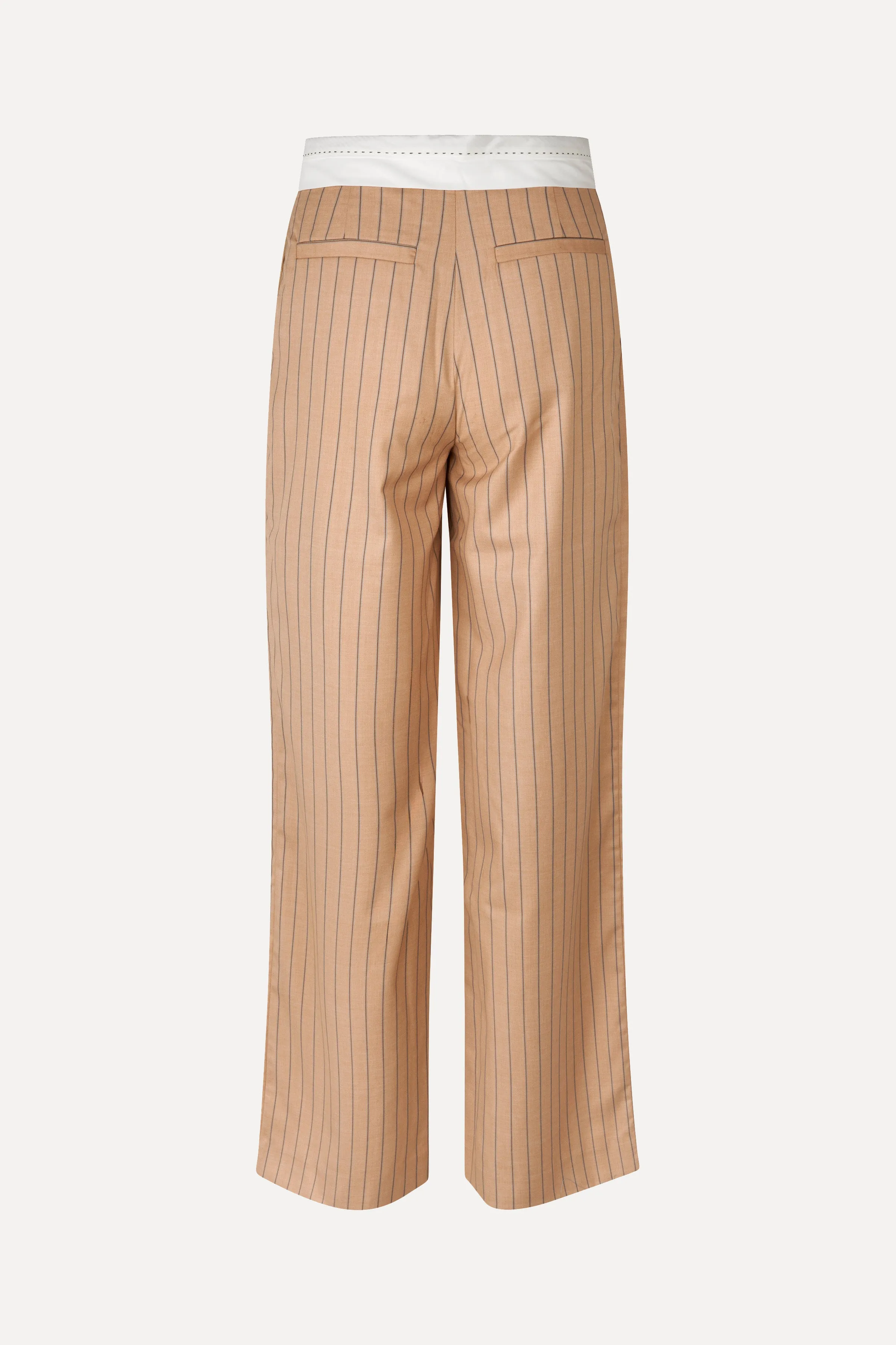 Reversed Wide Leg Pants - Multi Stripes sold by STINE GOYA product image thumbnail 4