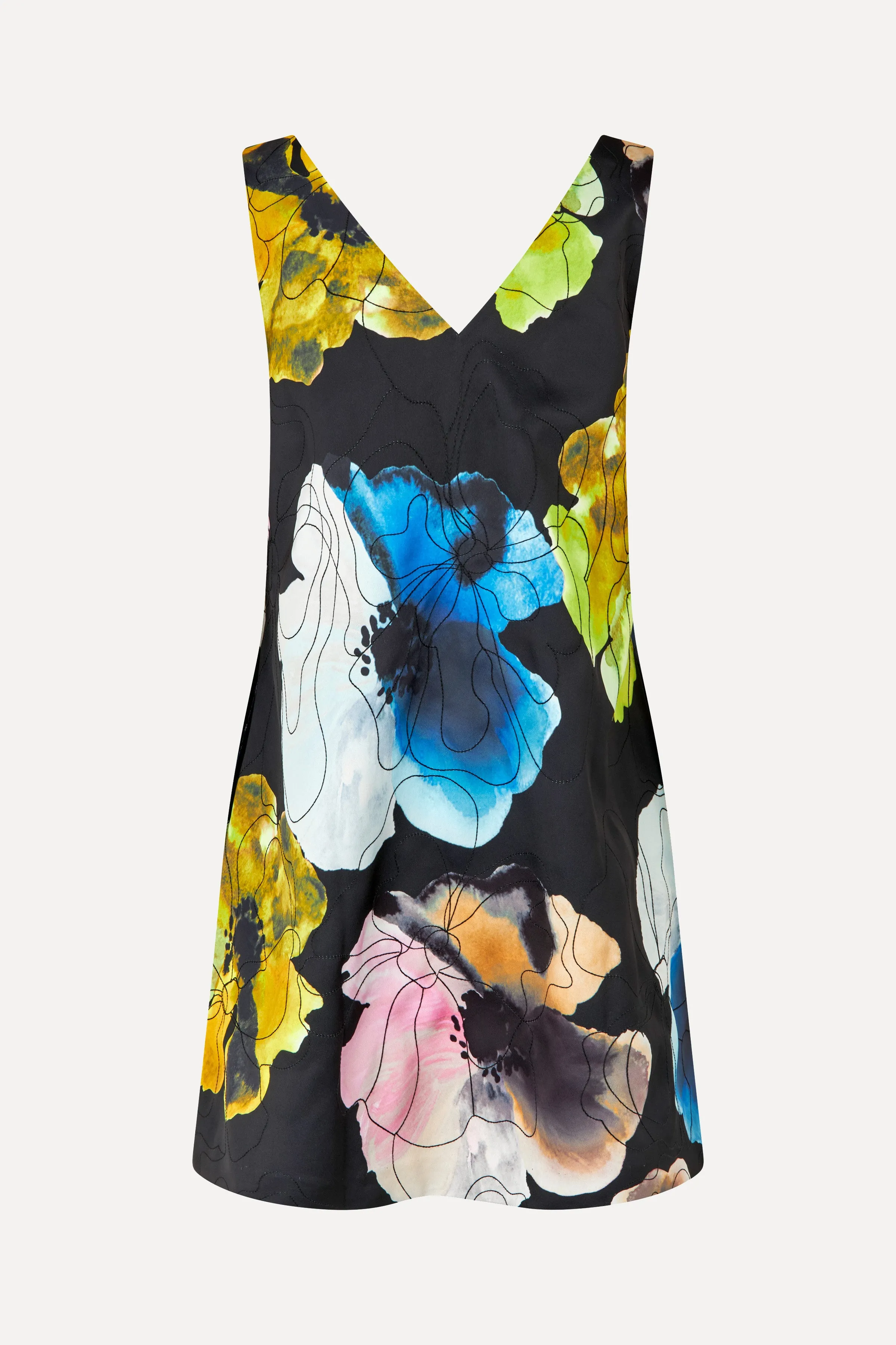 Mini Dress - Watercolor Bloom sold by STINE GOYA product image thumbnail 4