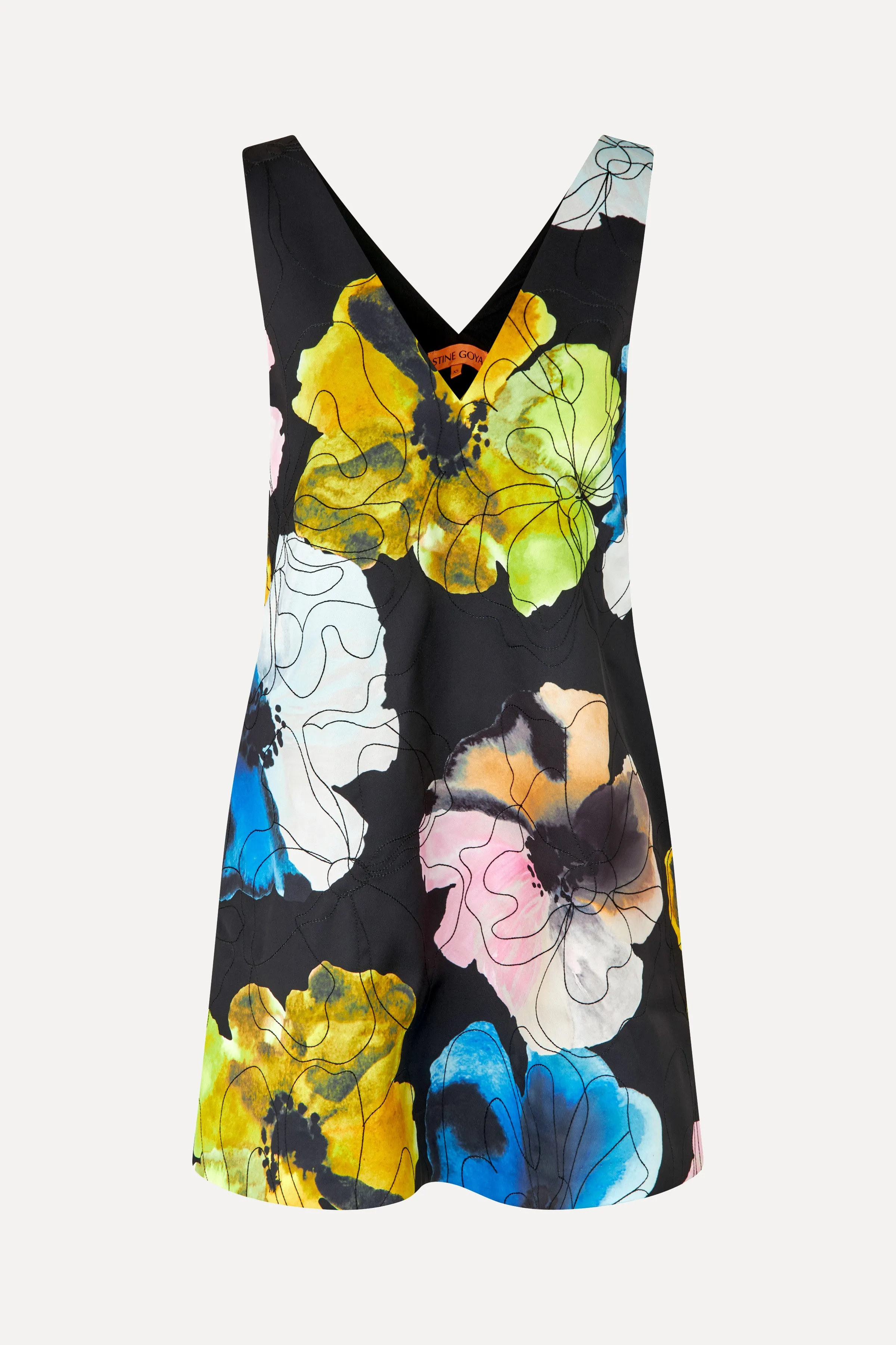 Mini Dress - Watercolor Bloom sold by STINE GOYA product image thumbnail 3