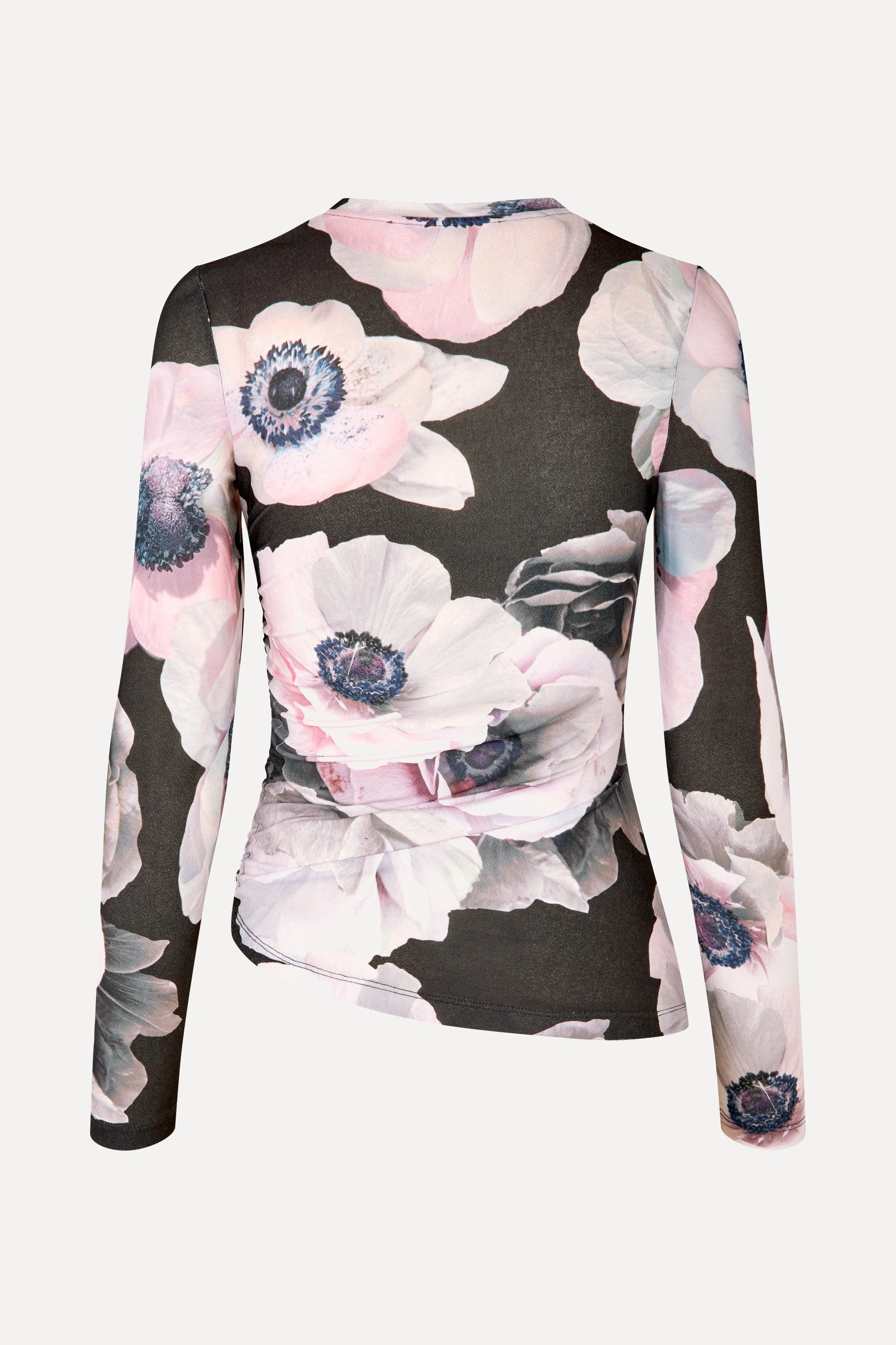Asymmetric Long Sleeve Top - Nostalgic Anemone sold by STINE GOYA product image thumbnail 4