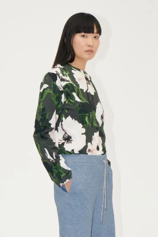 Long Sleeve Top - Umber Windflower sold by STINE GOYA