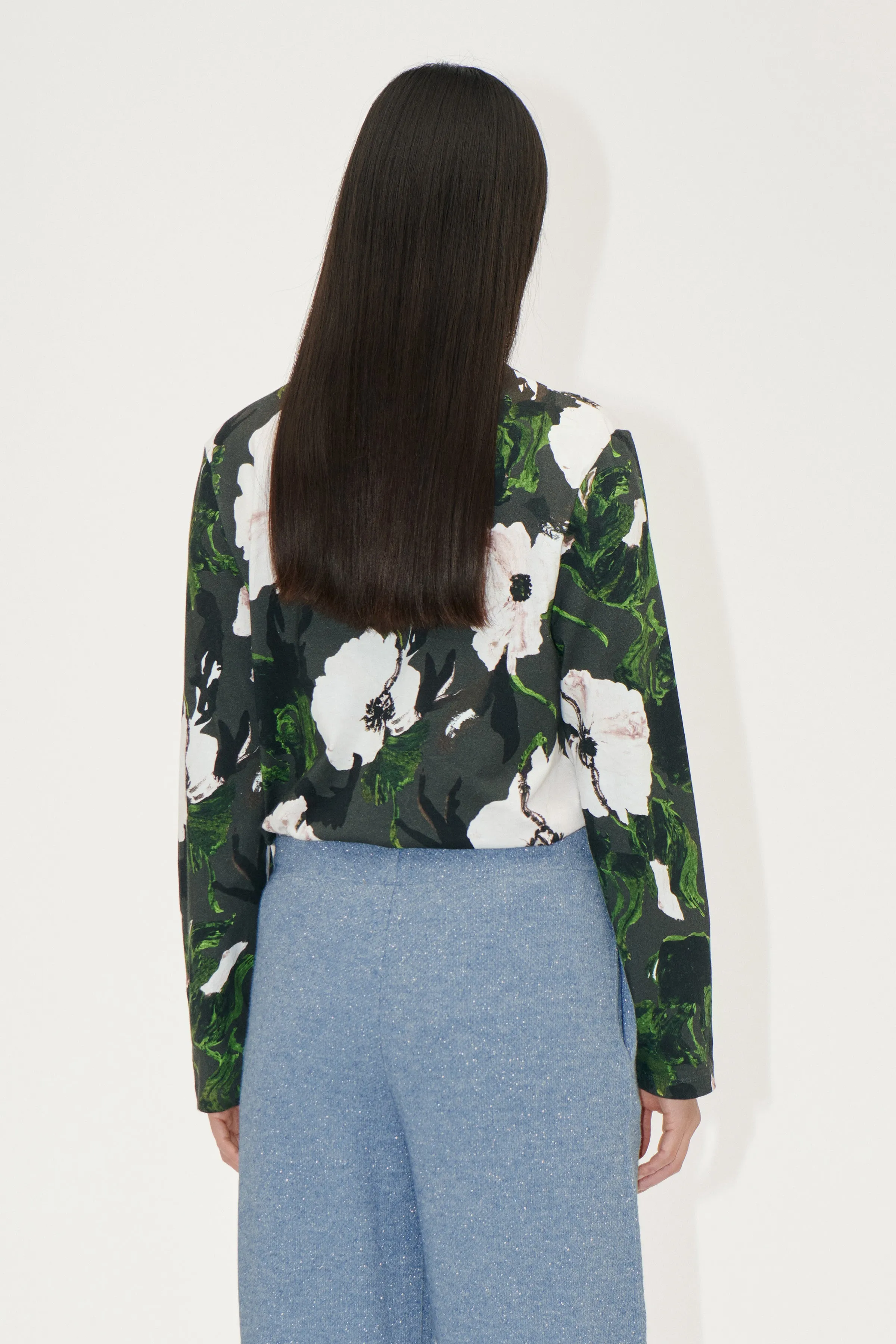 Long Sleeve Top - Umber Windflower sold by STINE GOYA product image thumbnail 2