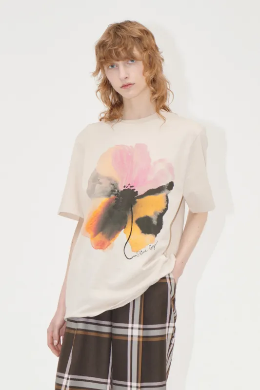 Short Sleeve T-shirt - Pastel Petals sold by STINE GOYA