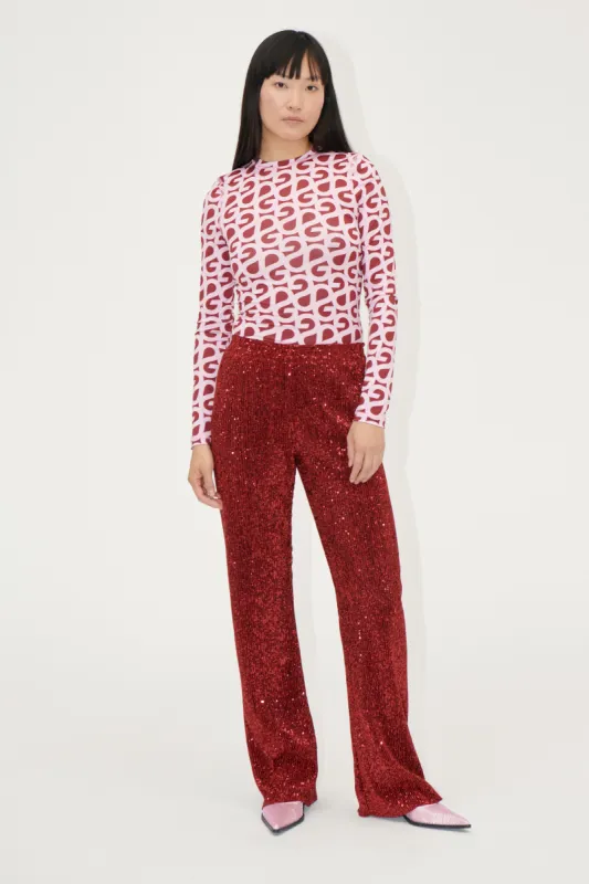Long Pants - Bordeaux sold by STINE GOYA
