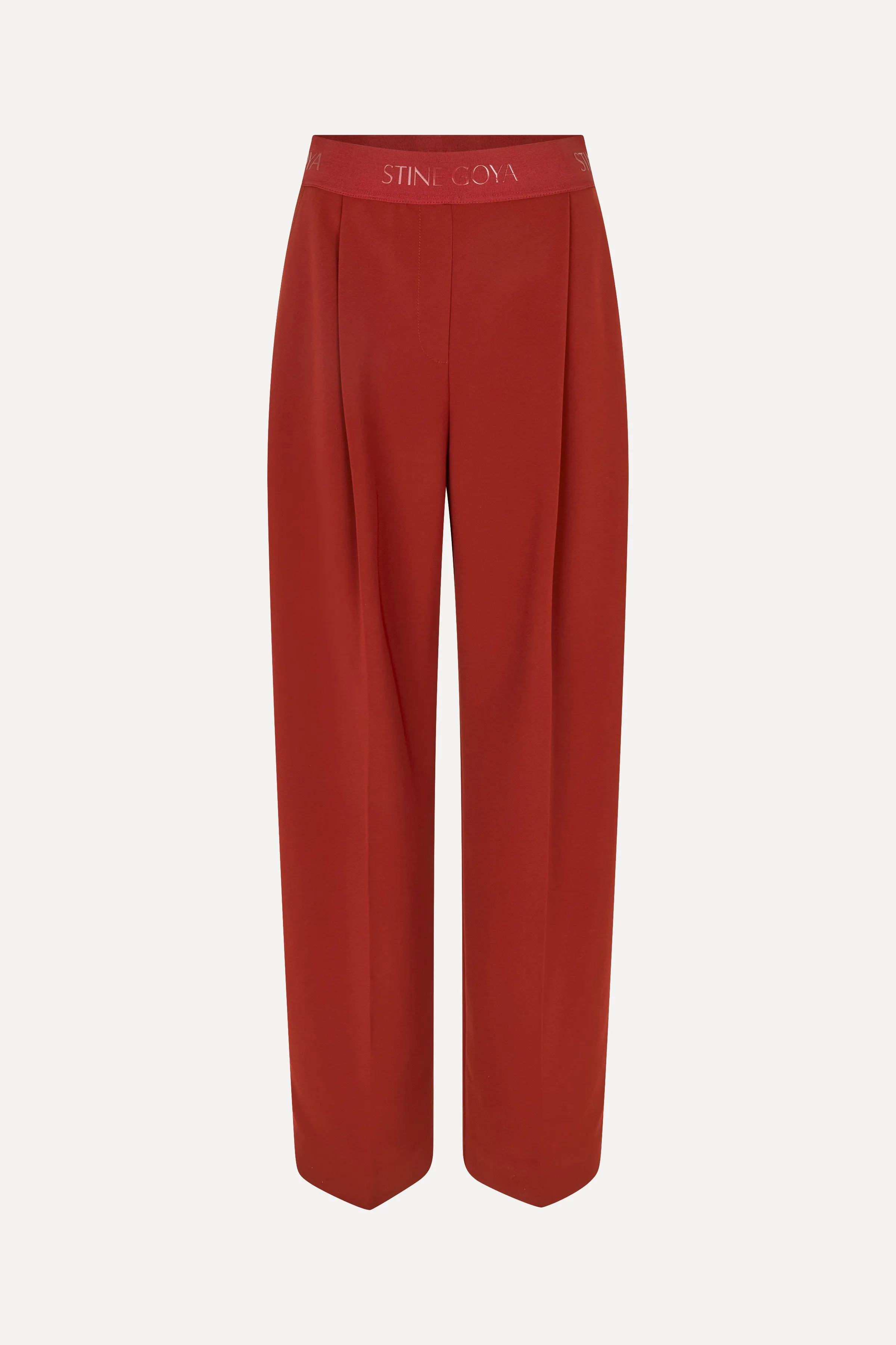 Wide Leg Long Pants - Bordeaux sold by STINE GOYA product image thumbnail 3