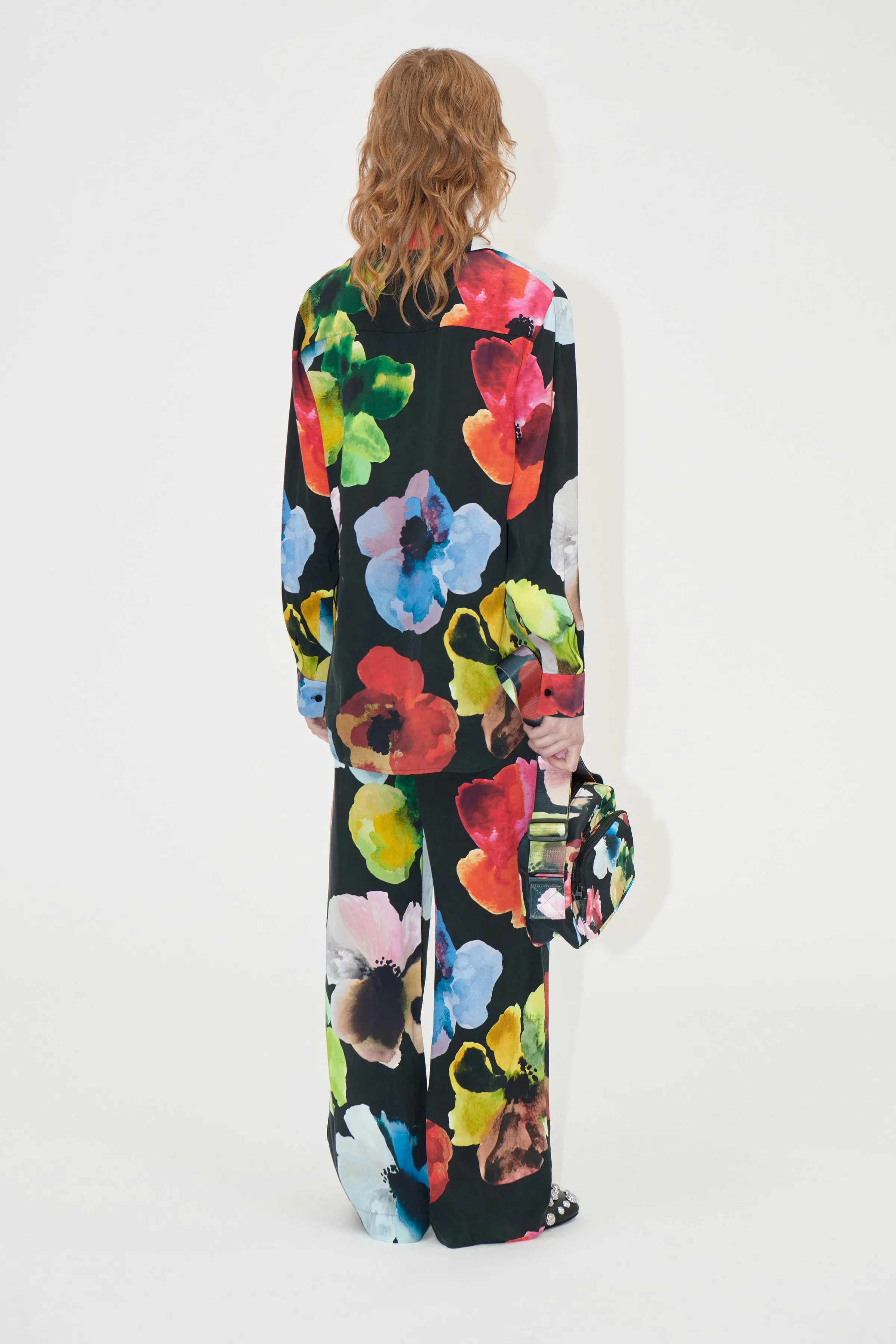 Elasticated Long Pants - Watercolor Bloom sold by STINE GOYA product image thumbnail 2