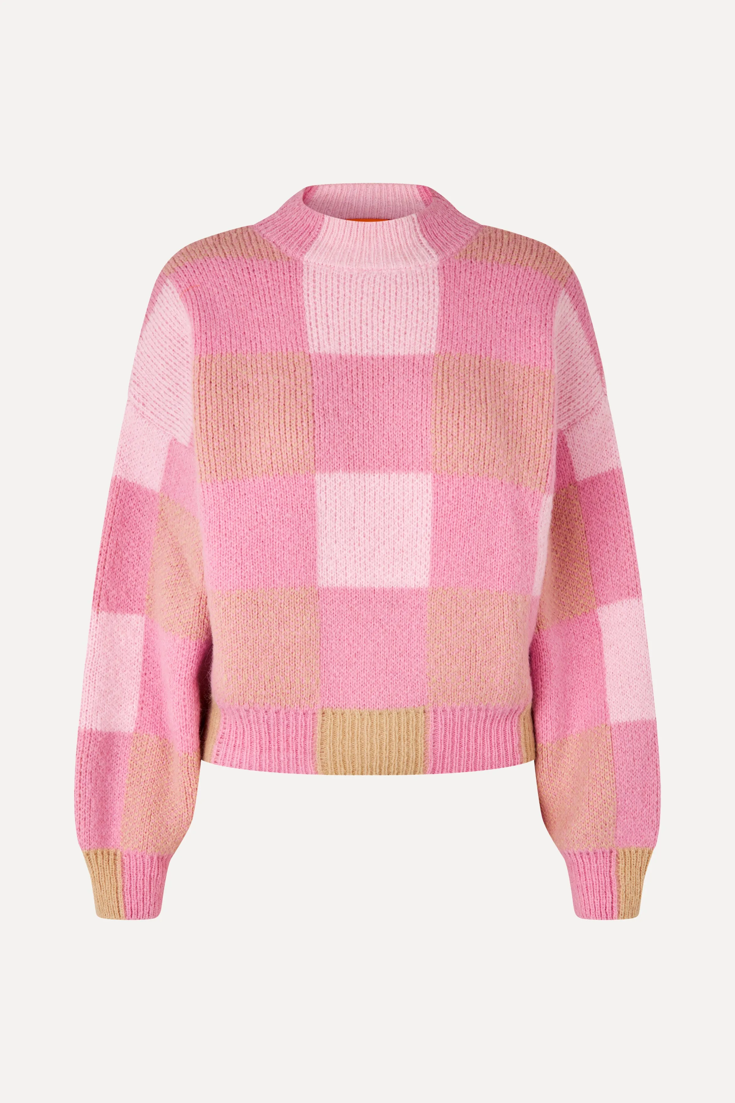 Gingham Check Sweater - Pink Gingham Check sold by STINE GOYA product image thumbnail 3