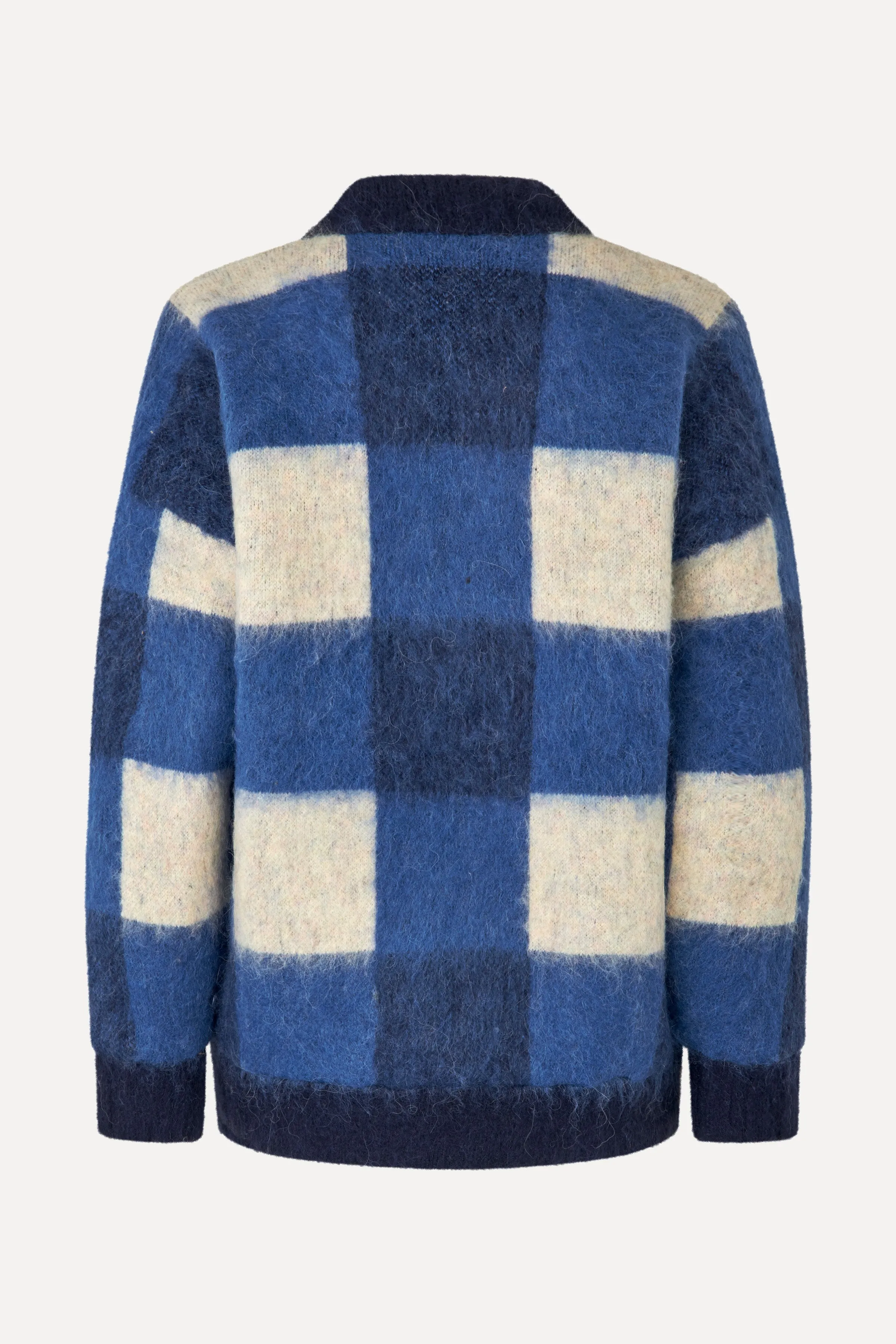 Gingham Check Bomber - Blue Gingham Check sold by STINE GOYA product image thumbnail 4