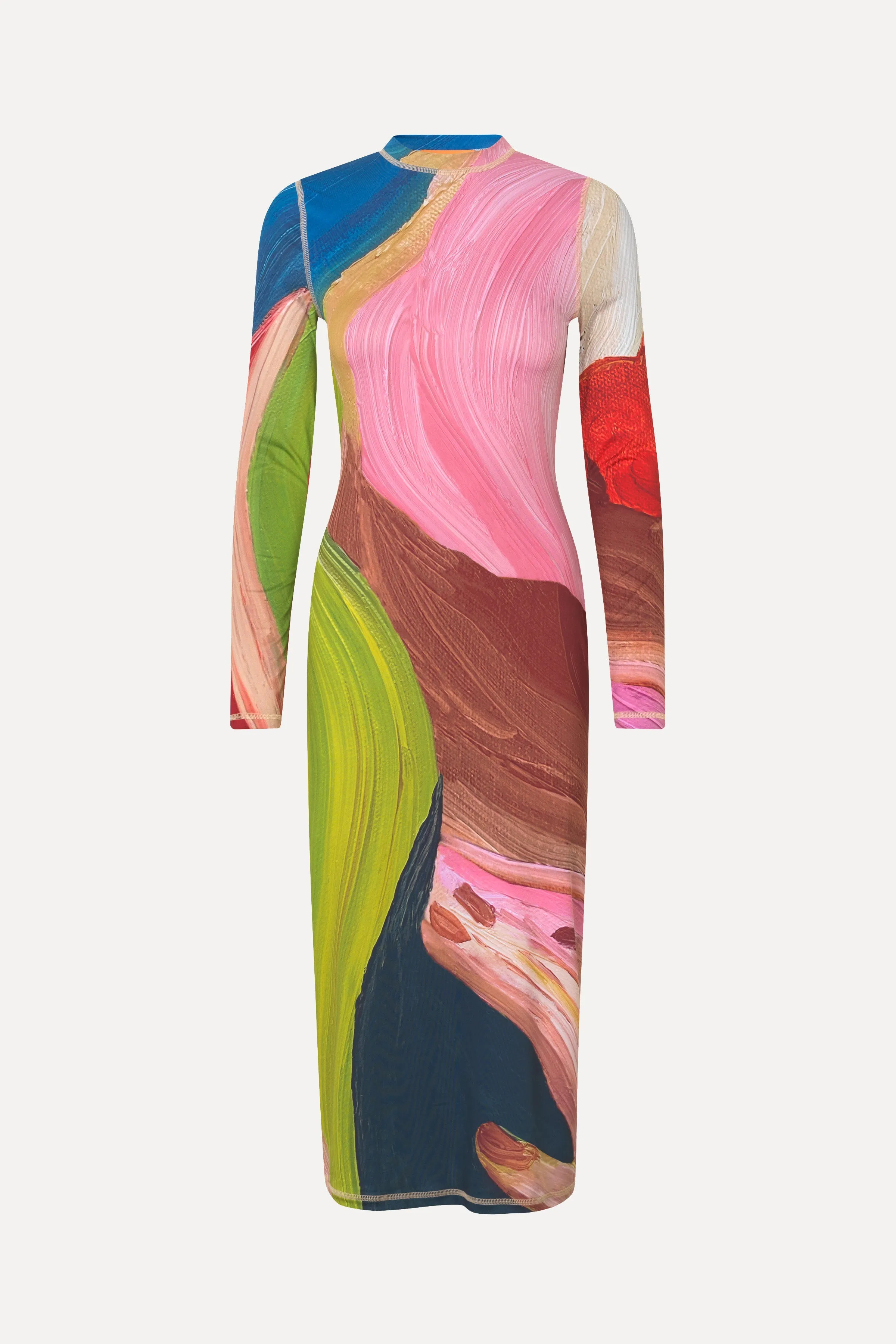 Pullover Long Sleeve Midi Dress - Hands sold by STINE GOYA product image thumbnail 3