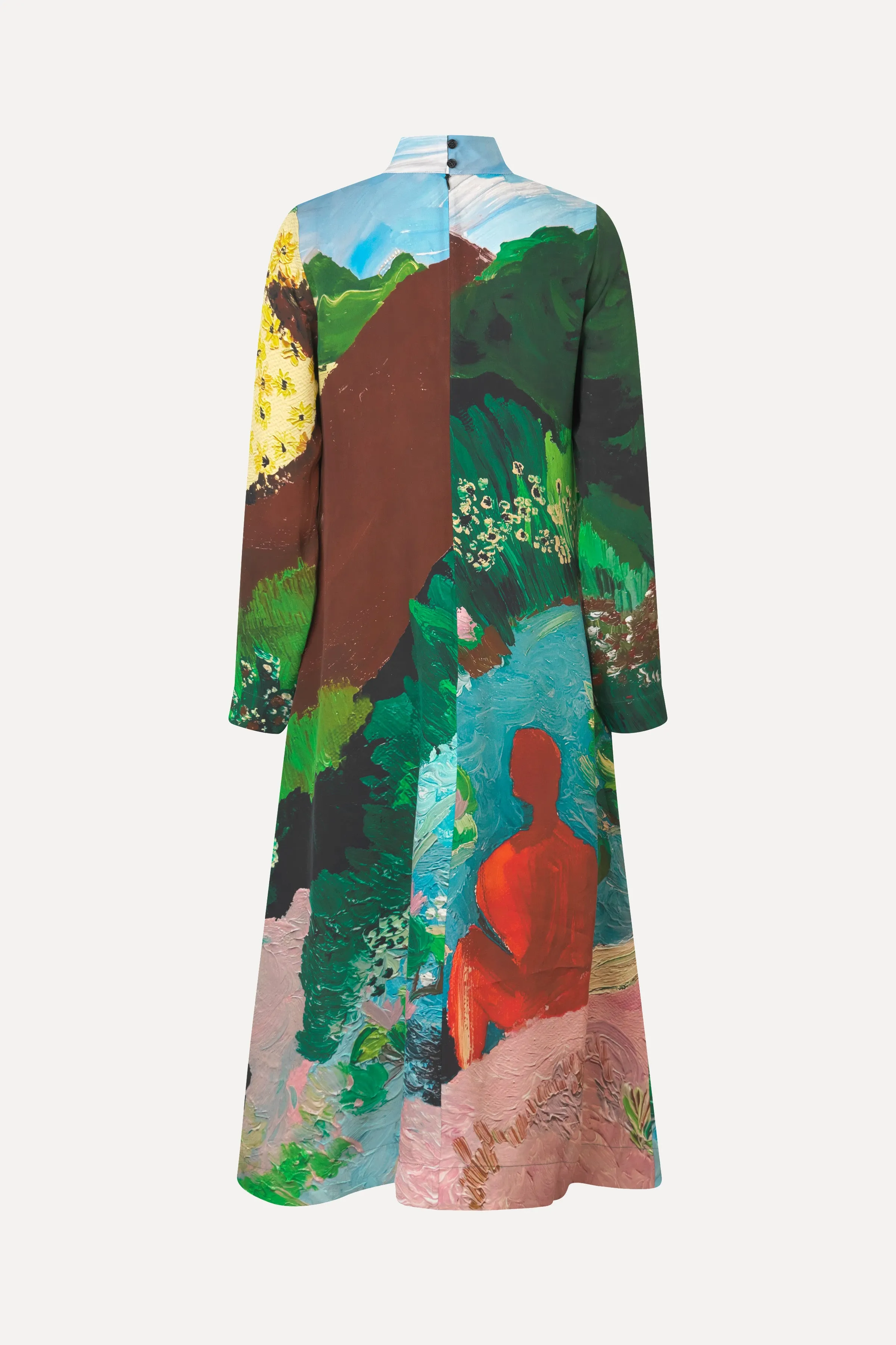 Long Sleeve Midi Dress - Summer House sold by STINE GOYA product image thumbnail 4