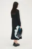 Long Sleeve Midi Dress - Watercolor Bloom Maxi sold by STINE GOYA