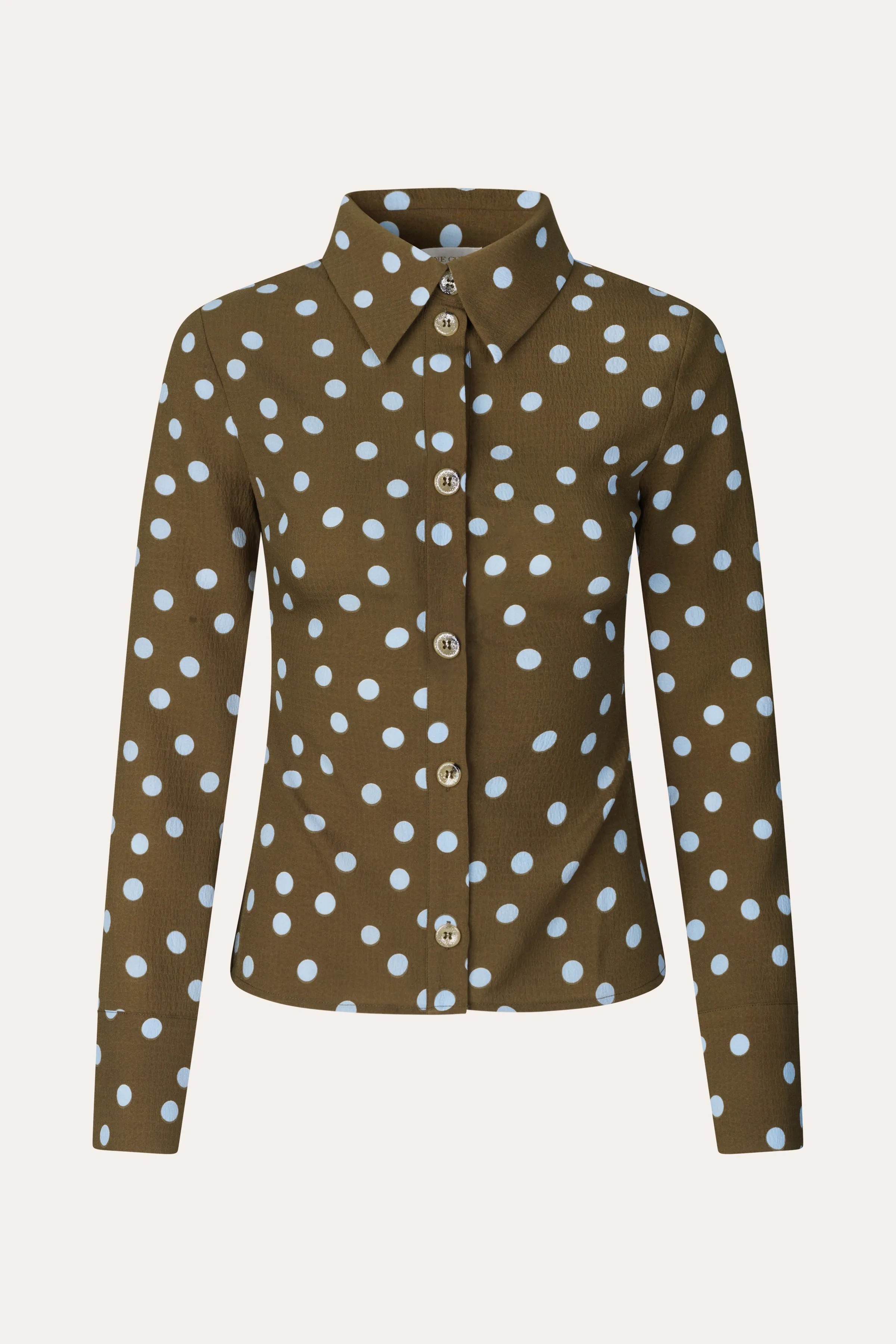 Wes Shirt - Blue Dots sold by STINE GOYA