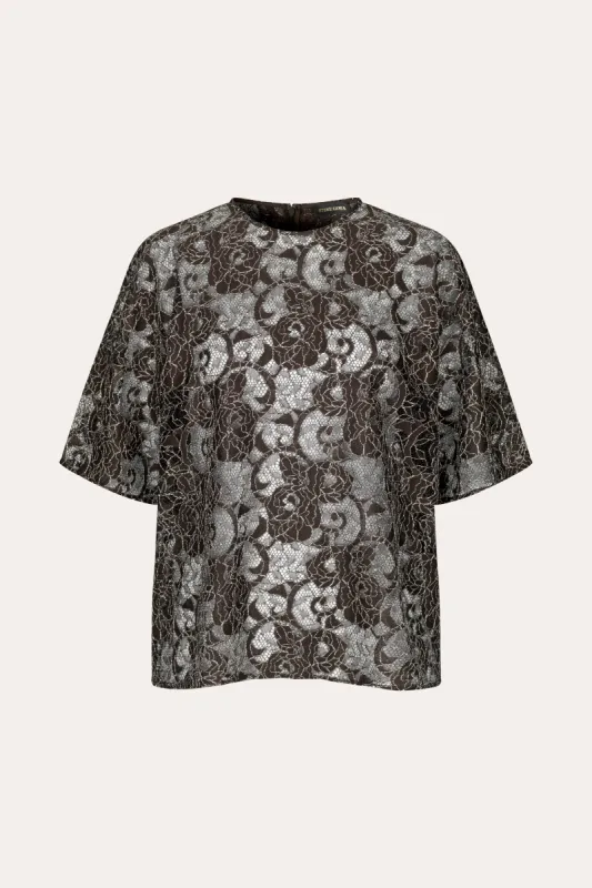 Katalindi T-shirt - Brown sold by STINE GOYA