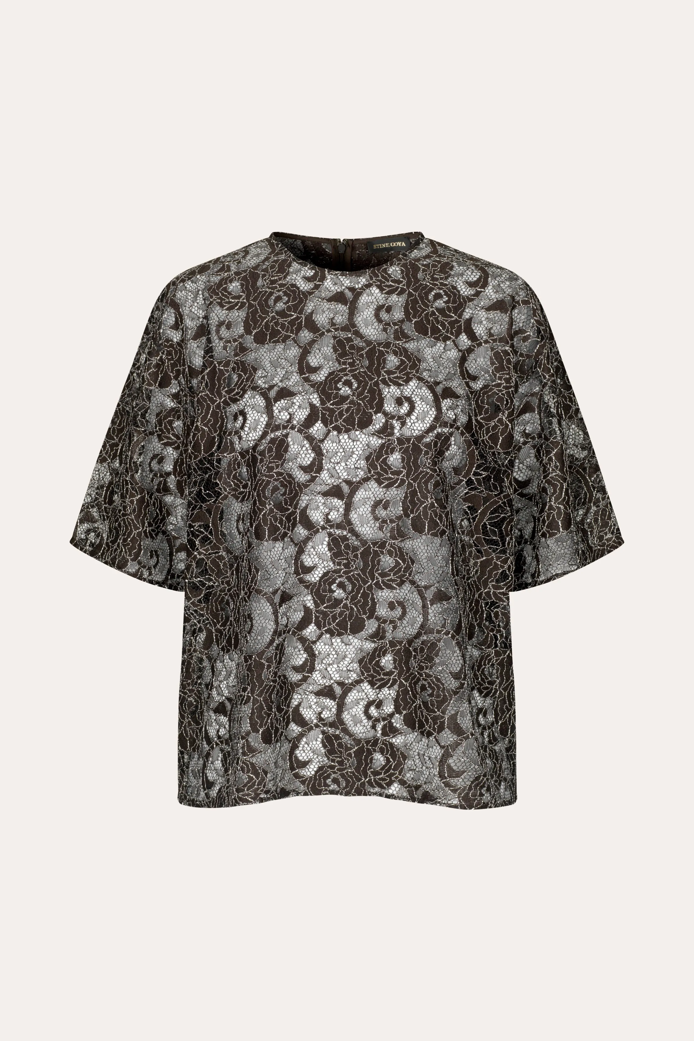 Katalindi T-shirt - Brown sold by STINE GOYA