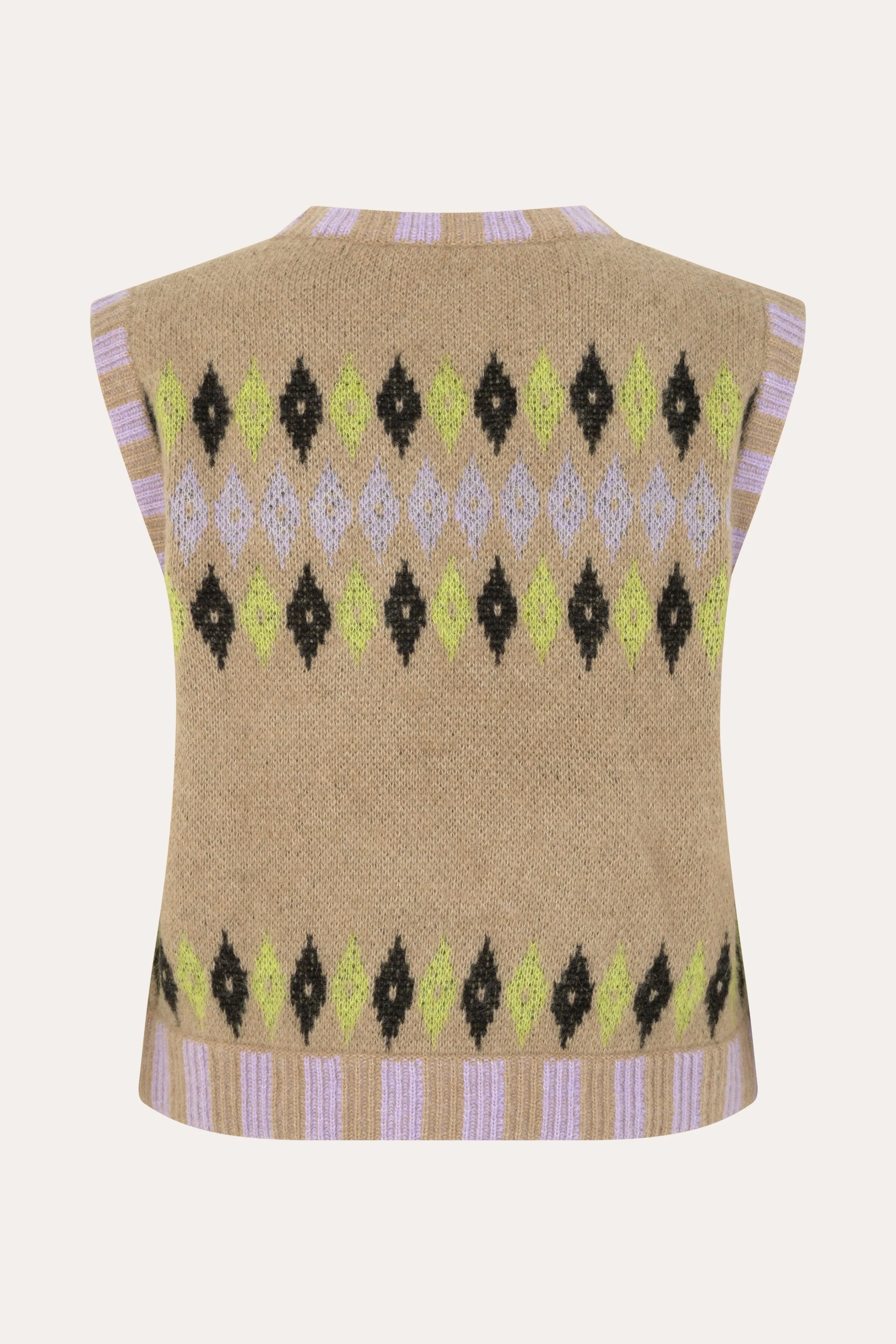 Lotti Vest - Fair Isle sold by STINE GOYA product image thumbnail 2